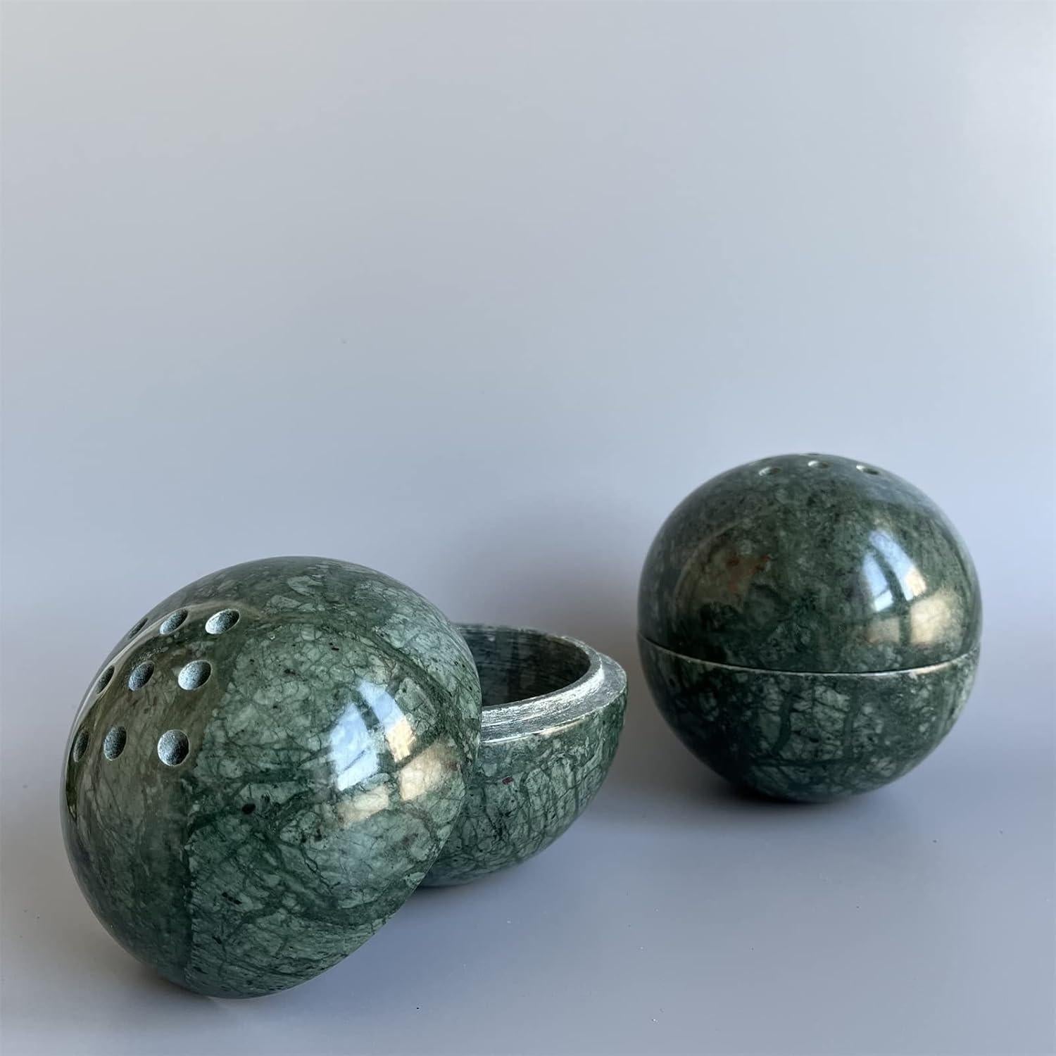 Soporte de Incienso Redondo SAIDKOCC de Mármol Natural 10.4 cm