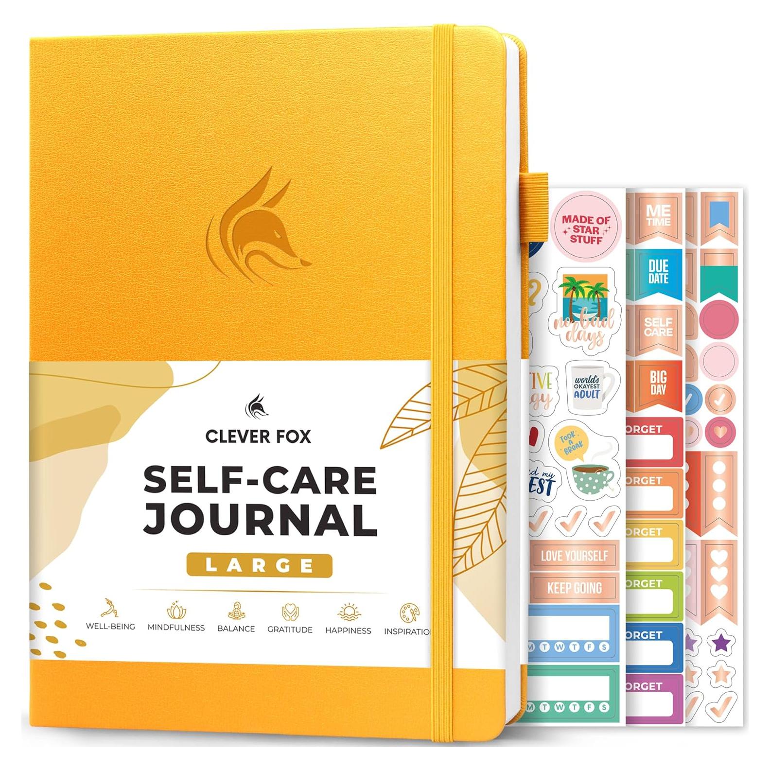 Diario de Cuidado Personal Clever Fox - Bienestar y Reflexión
