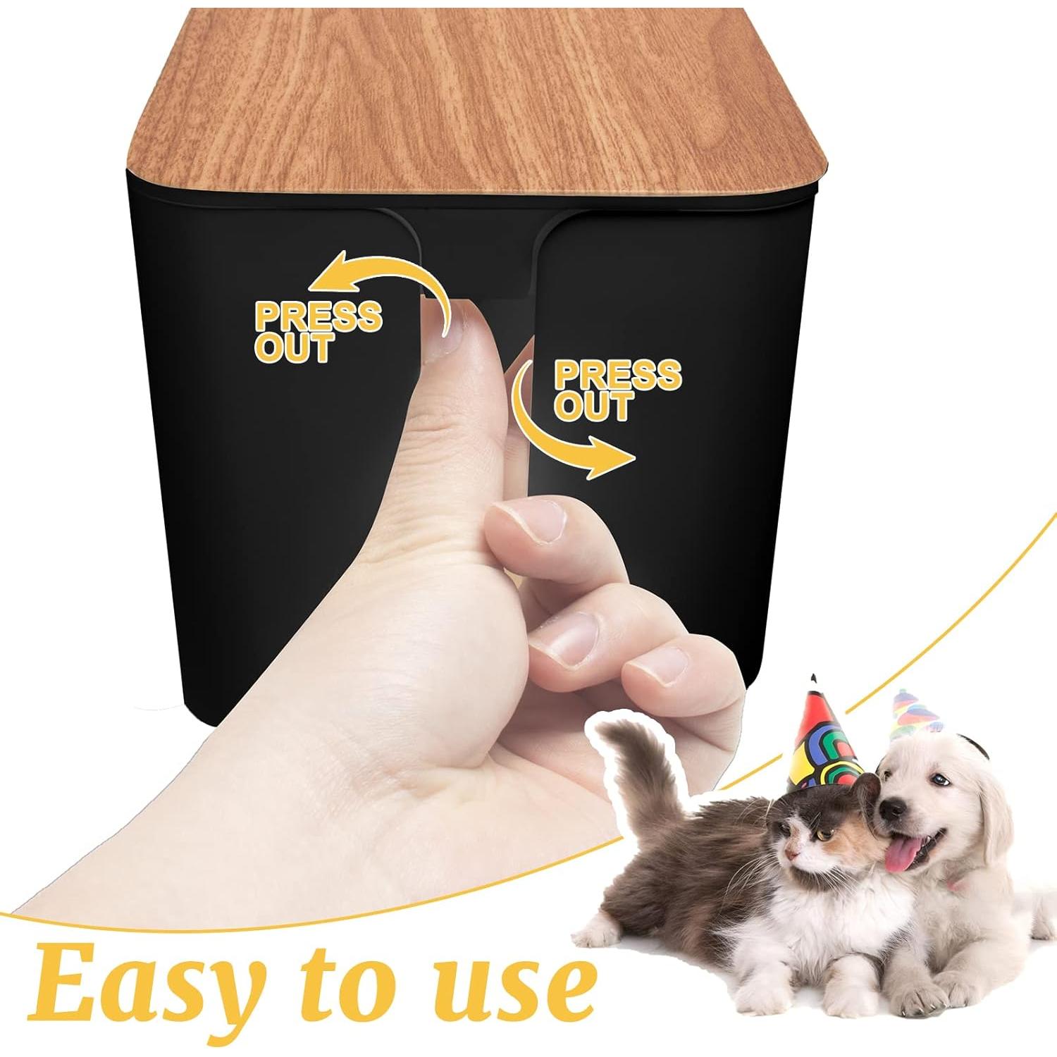 Caja de Gestión de Cables YUANYE 2 Paquetes con Clips