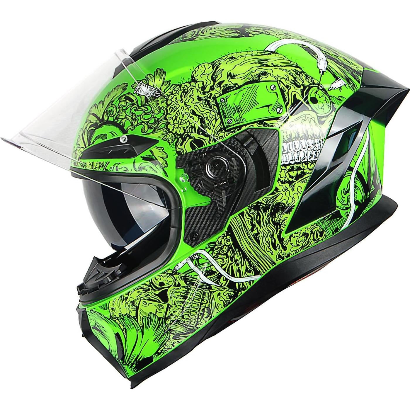 Casco de Moto 1Storm HJAH15 Doble Visor Talla S