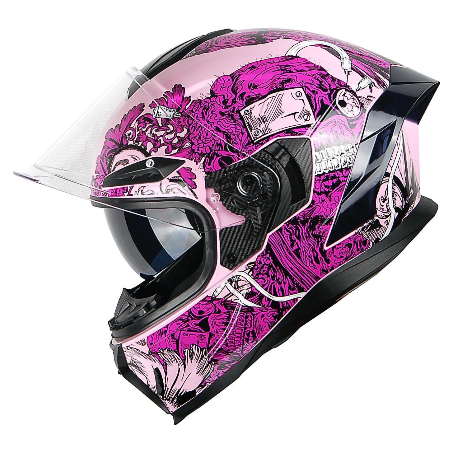 Casco de Moto 1Storm HJAH15 Doble Visor Talla S Gris