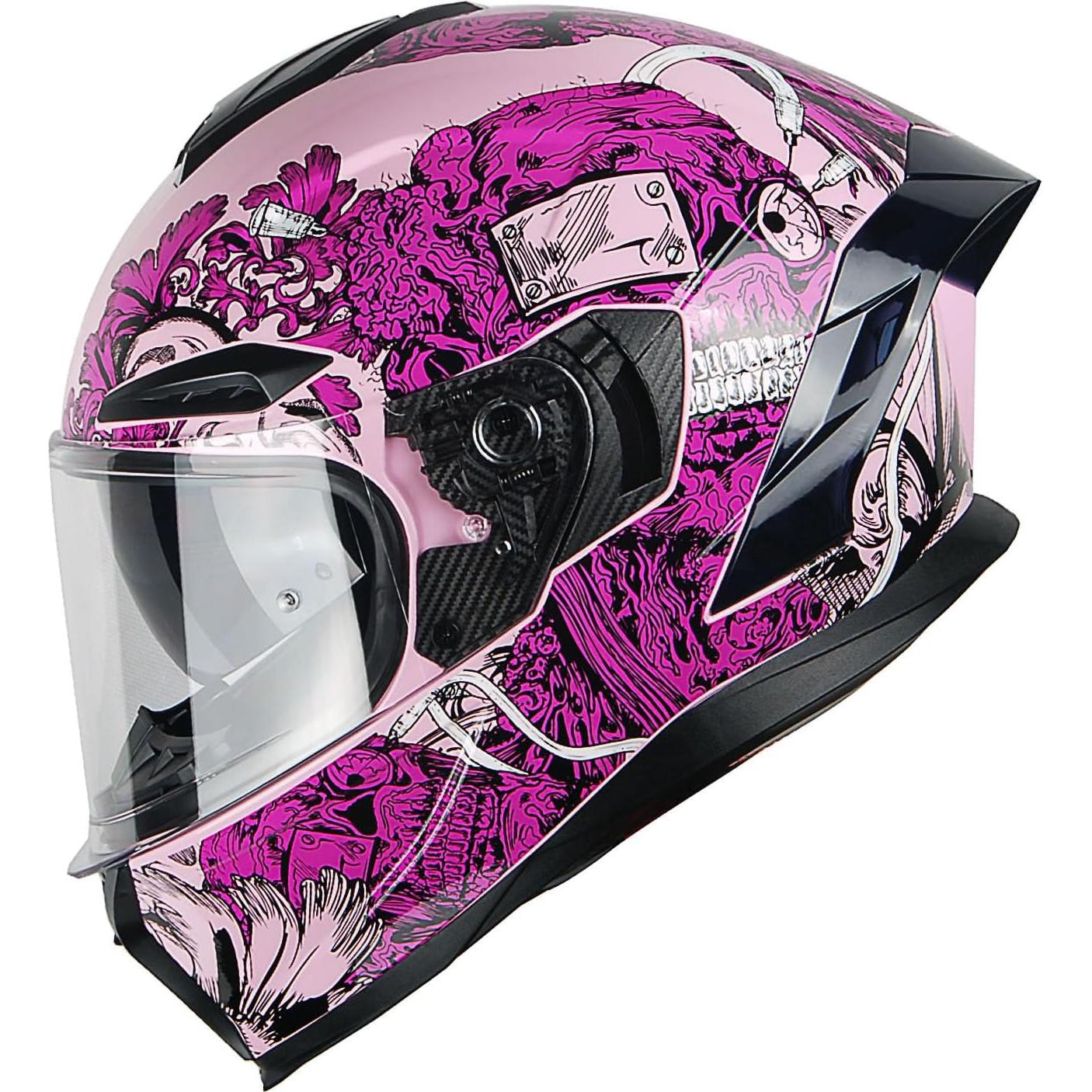 Casco de Moto 1Storm HJAH15 Doble Visor Talla S Gris