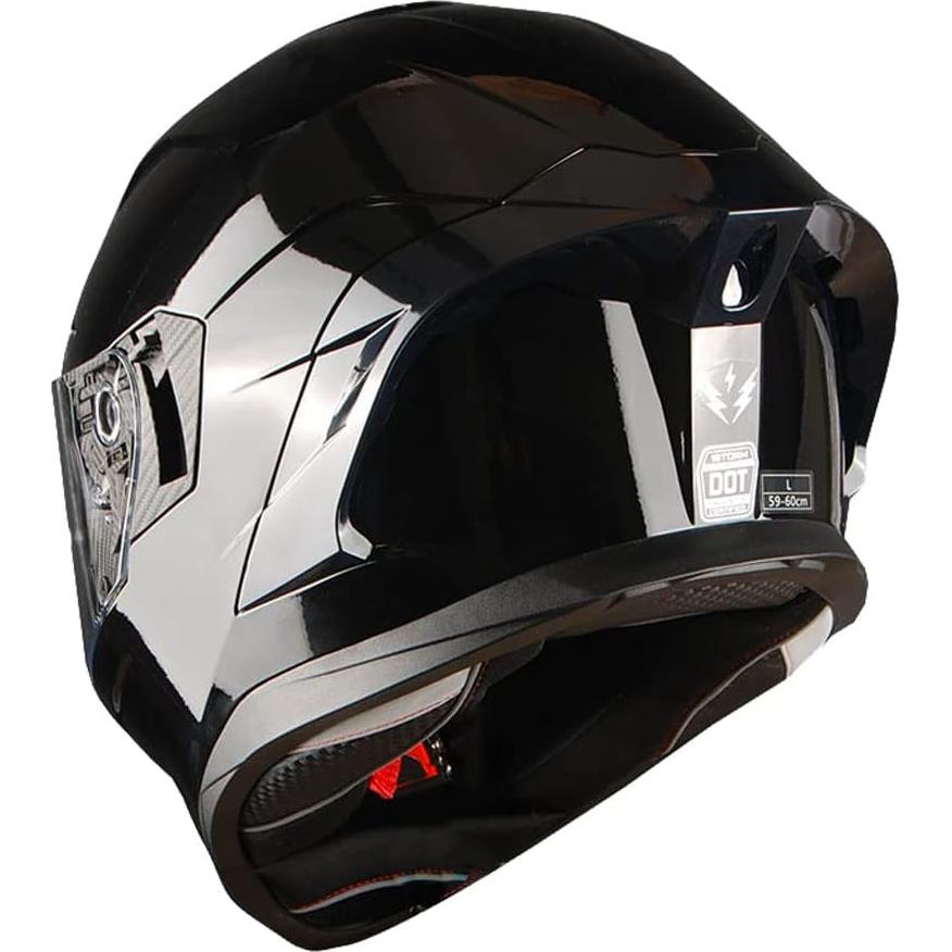 Casco de Moto 1Storm HJAH15 Doble Visor Talla S 55-56 cm