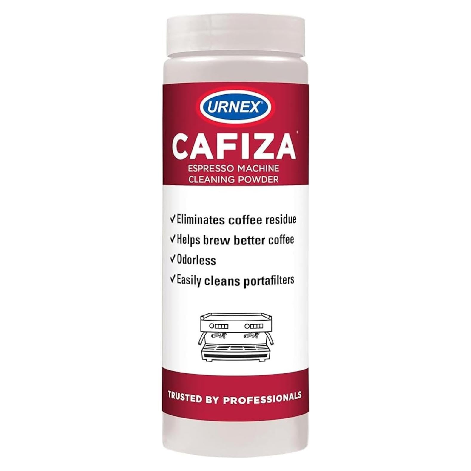 Polvo Limpiador Urnex Cafiza 566g para Máquinas de Espresso