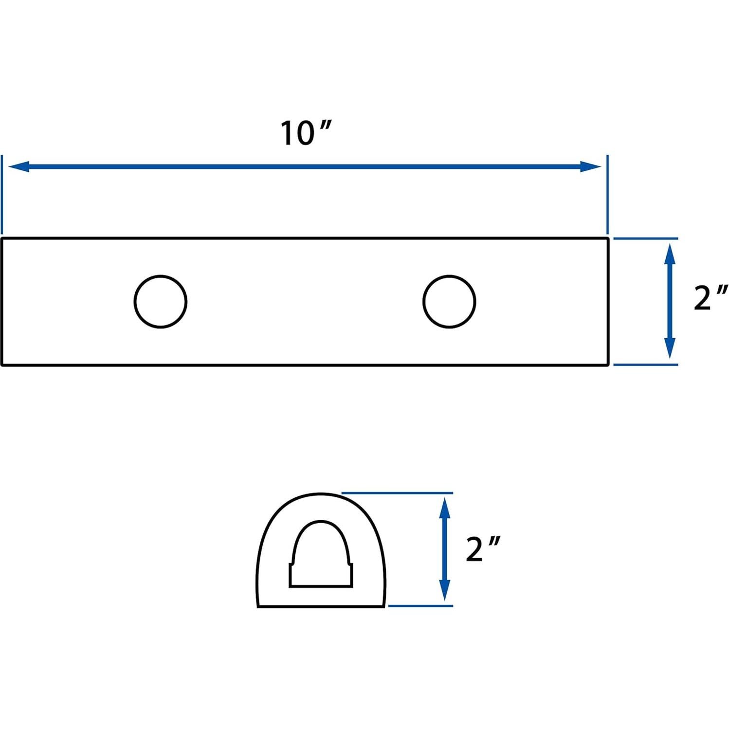 Tira de Parachoques de Goma A.A 10 cm - Protector Universal
