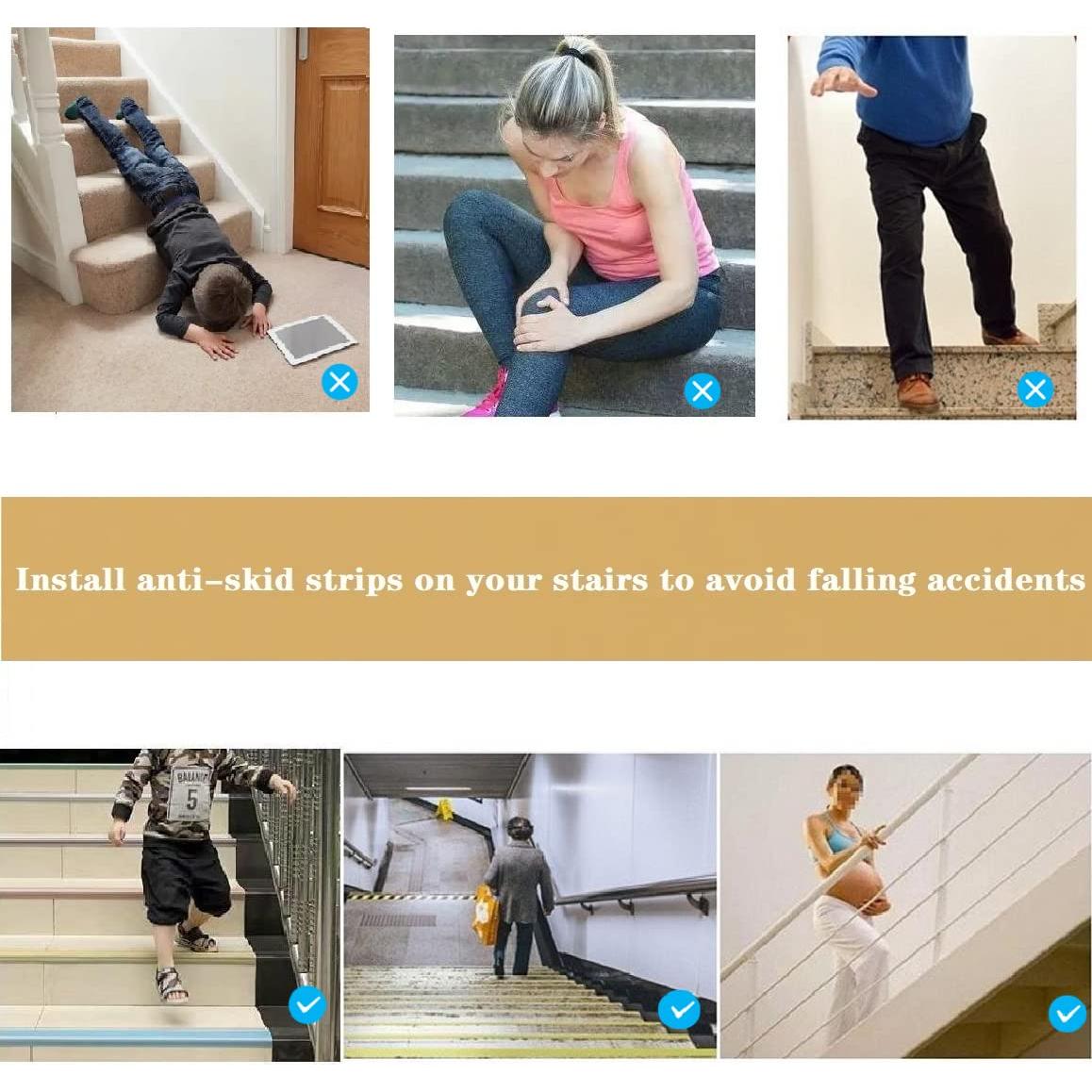 Protector de Bordes de Escalera LeongLzt 1.83m Antideslizante