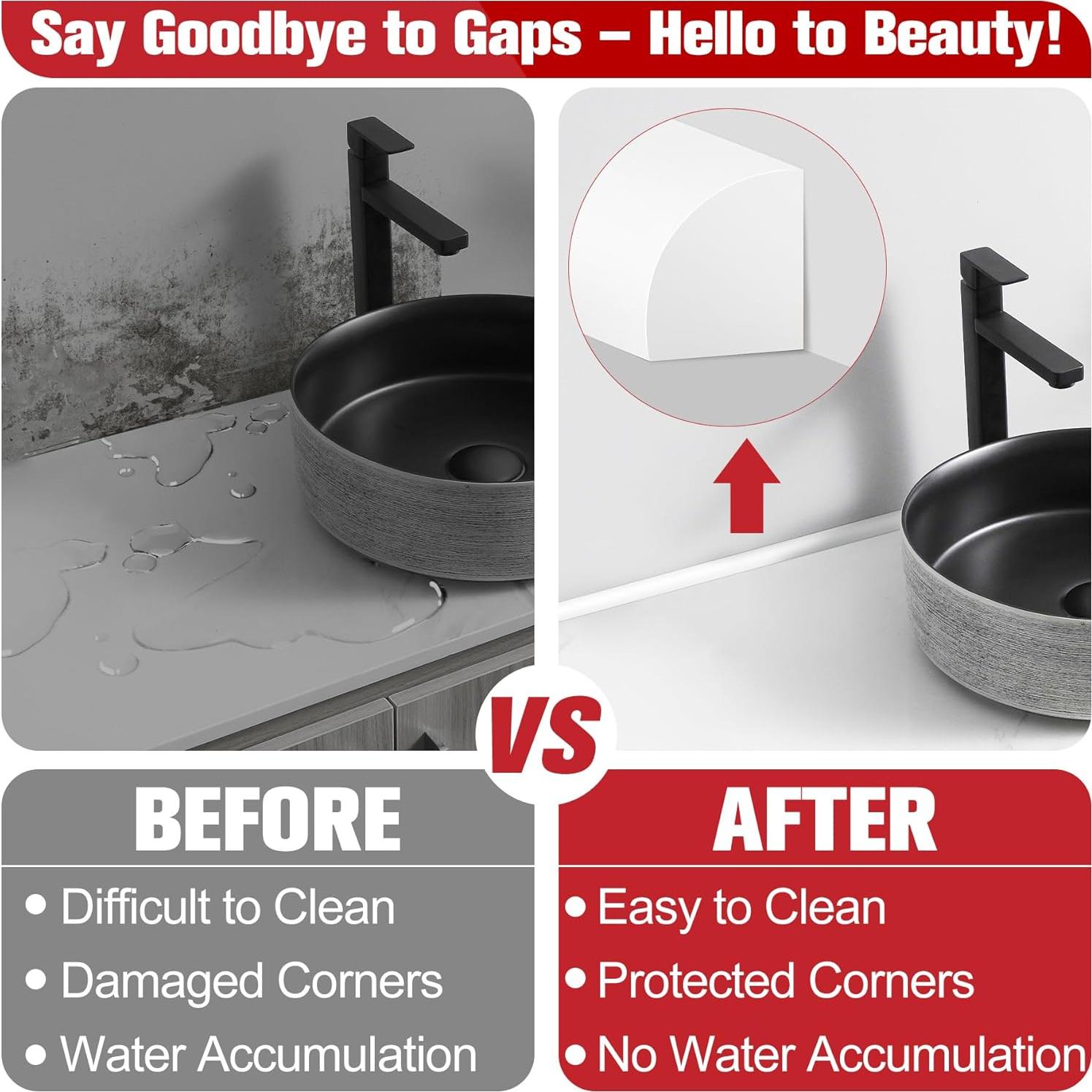 Moldura Cuarterona Flexible ToLanbbt 248.92 cm Blanca PVC