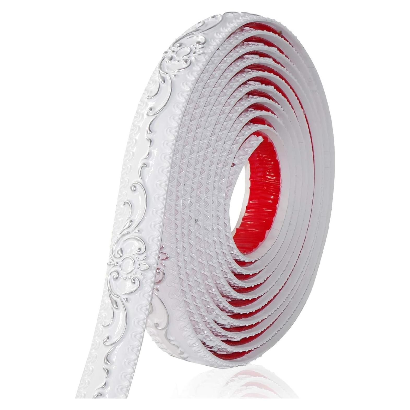 Moldura Flexible Autoadhesiva NeatiEase 5m Impermeable Plata