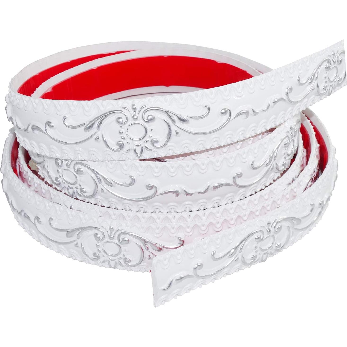 Moldura Flexible Autoadhesiva NeatiEase 5m Impermeable Plata