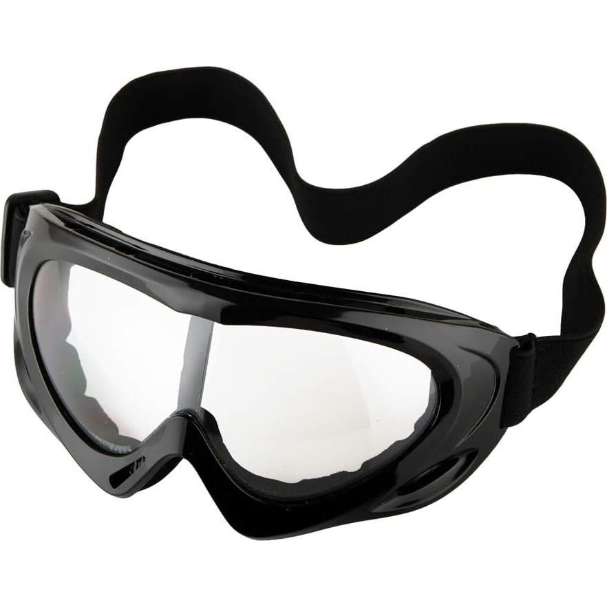 Casco de Motocross WOW HJOY_HBOY Negro + Gafas + Guantes
