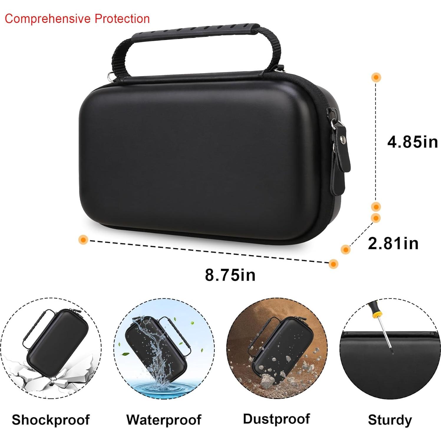 Funda de Cámara Digital 4K Elonbo con Correa - Negro