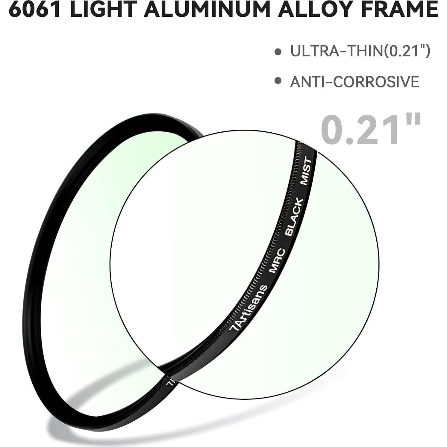 Filtro de Niebla Negra 1/2 7artisans 46mm Efecto Suave