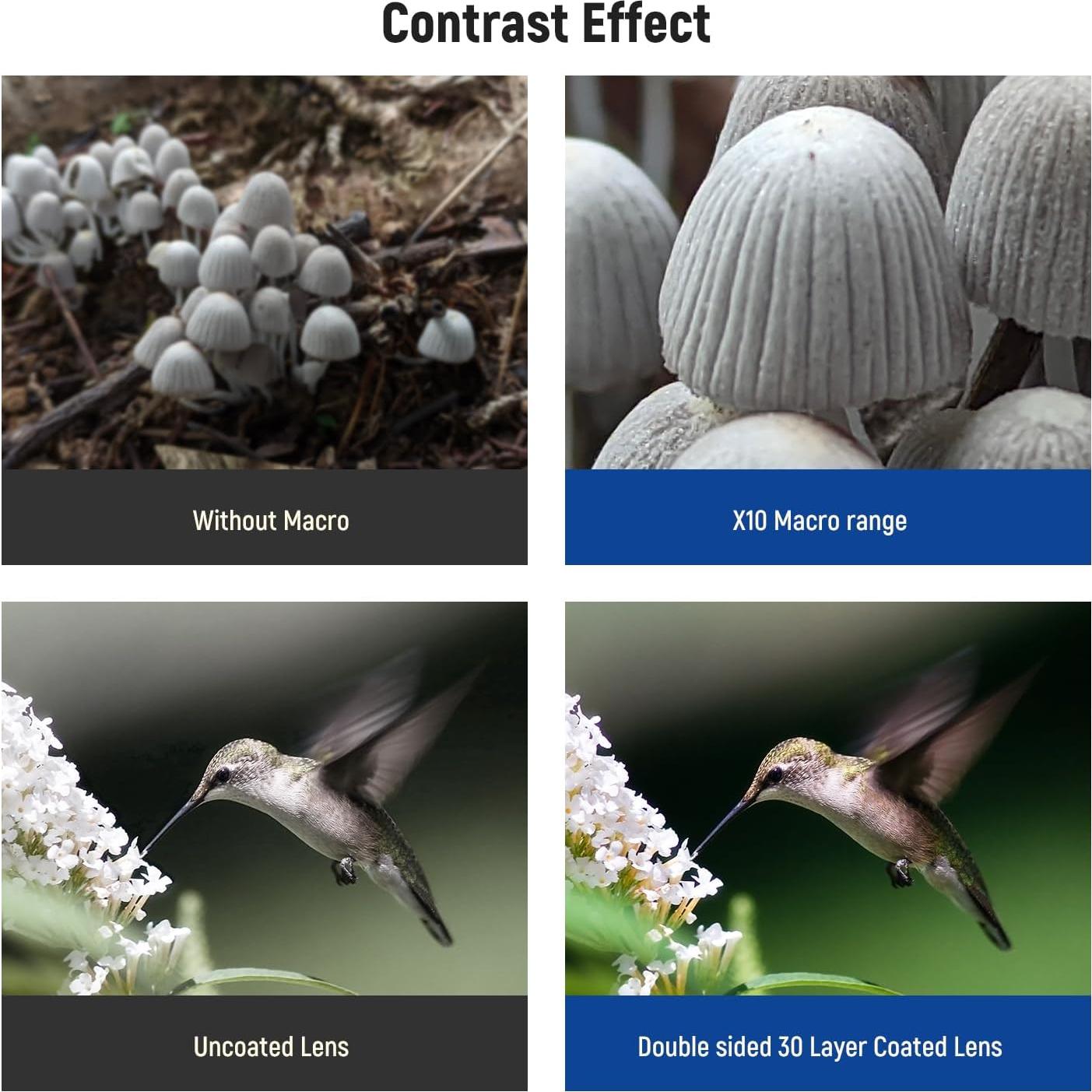 Lente Macro NEEWER 22mm con Adaptador para Cámaras Sony y Canon