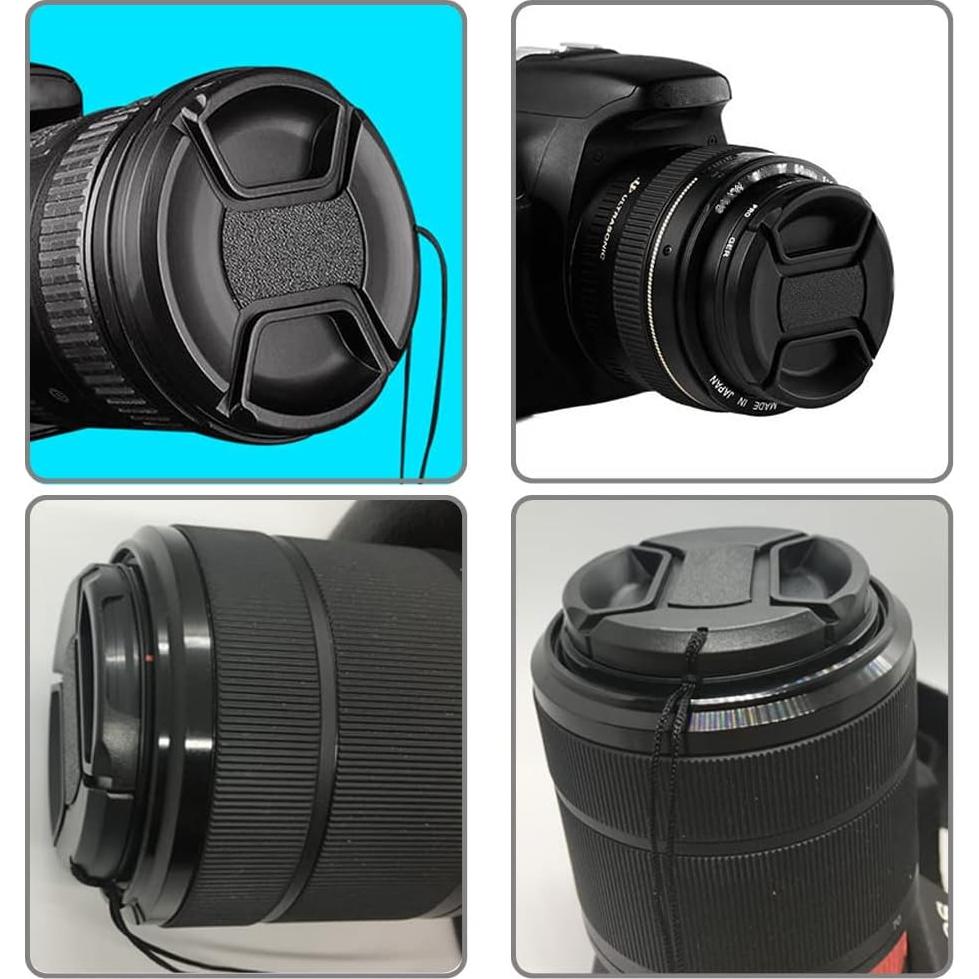 Tapa de Lente Frontal 37mm Fire Rock - 2 Paquetes