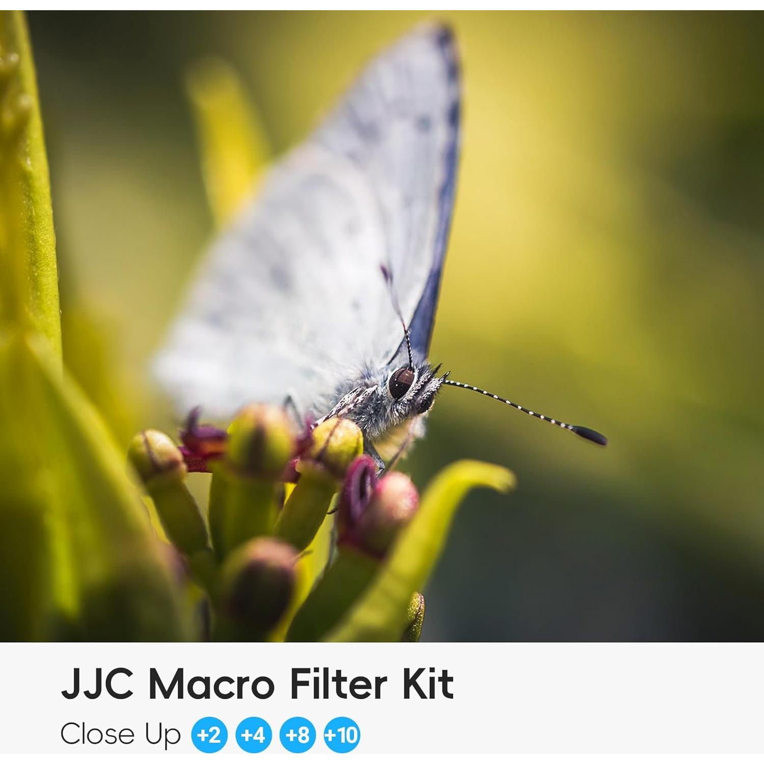Filtro Macro Close-Up 40.5mm JJC +2 +4 +8 +10 para Lentes