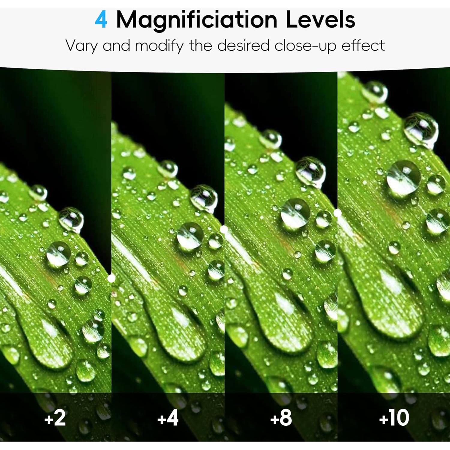 Filtro Macro Close-Up 40.5mm JJC +2 +4 +8 +10 para Lentes