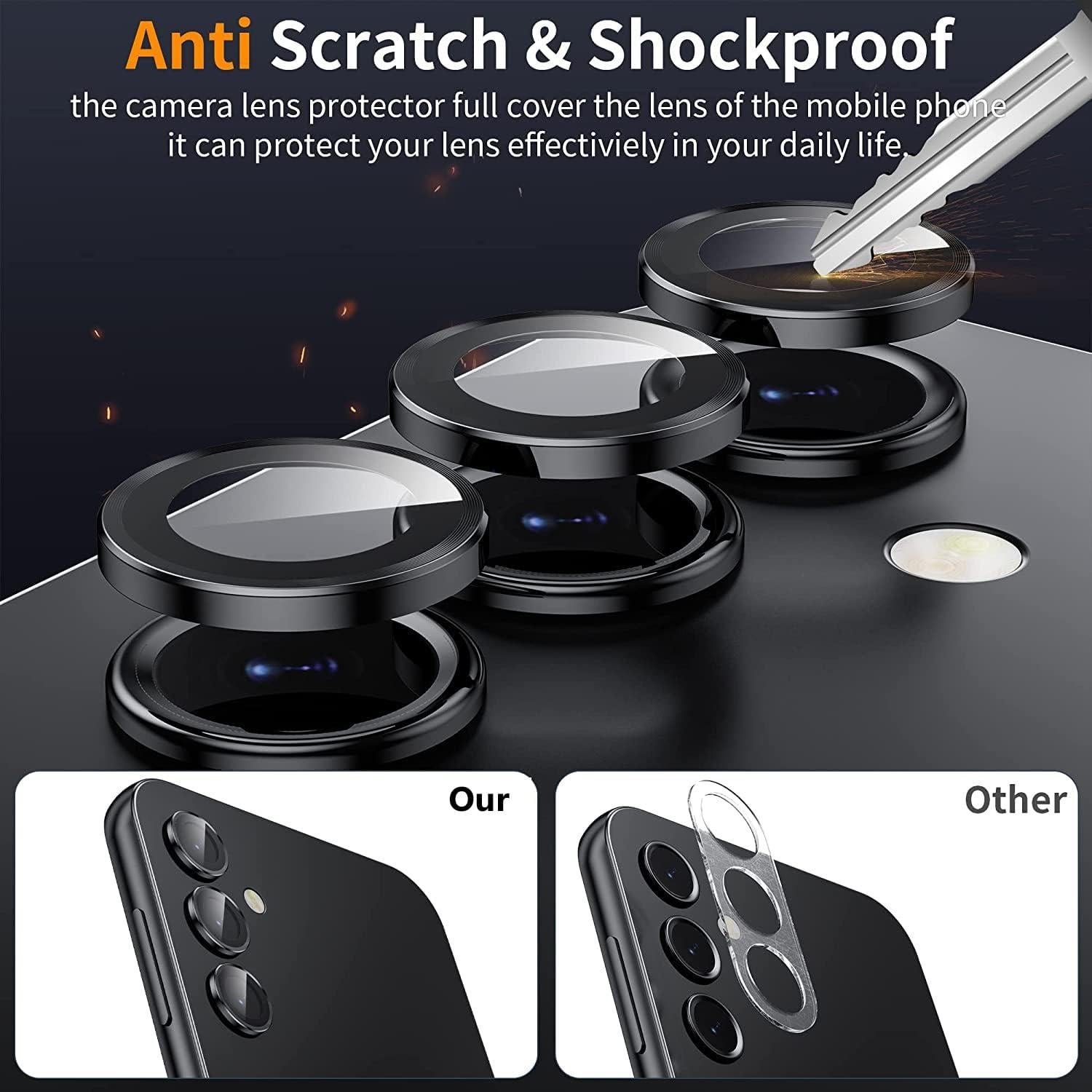 Protector de Lente de Cámara Zeking para Samsung Galaxy S24 FE