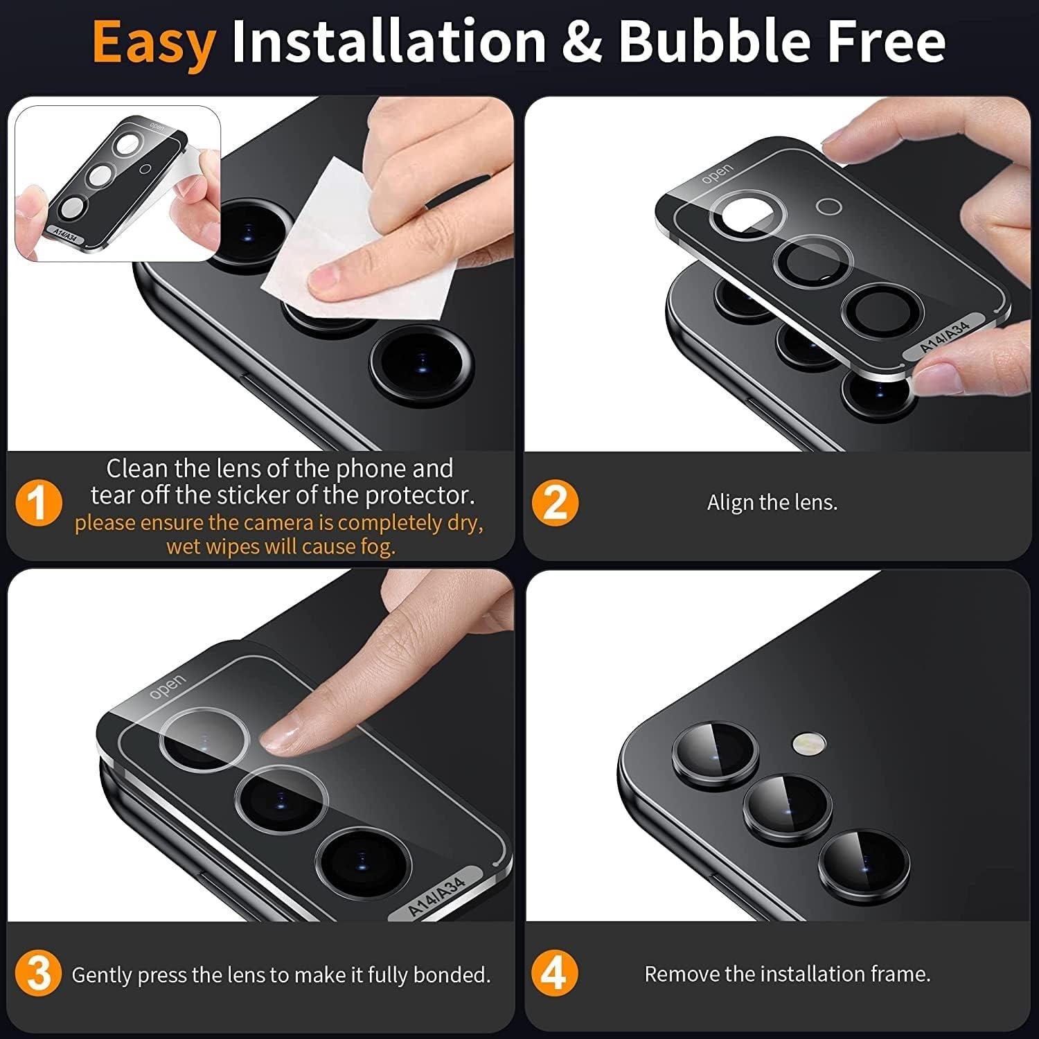 Protector de Lente de Cámara Zeking para Samsung Galaxy S24 FE