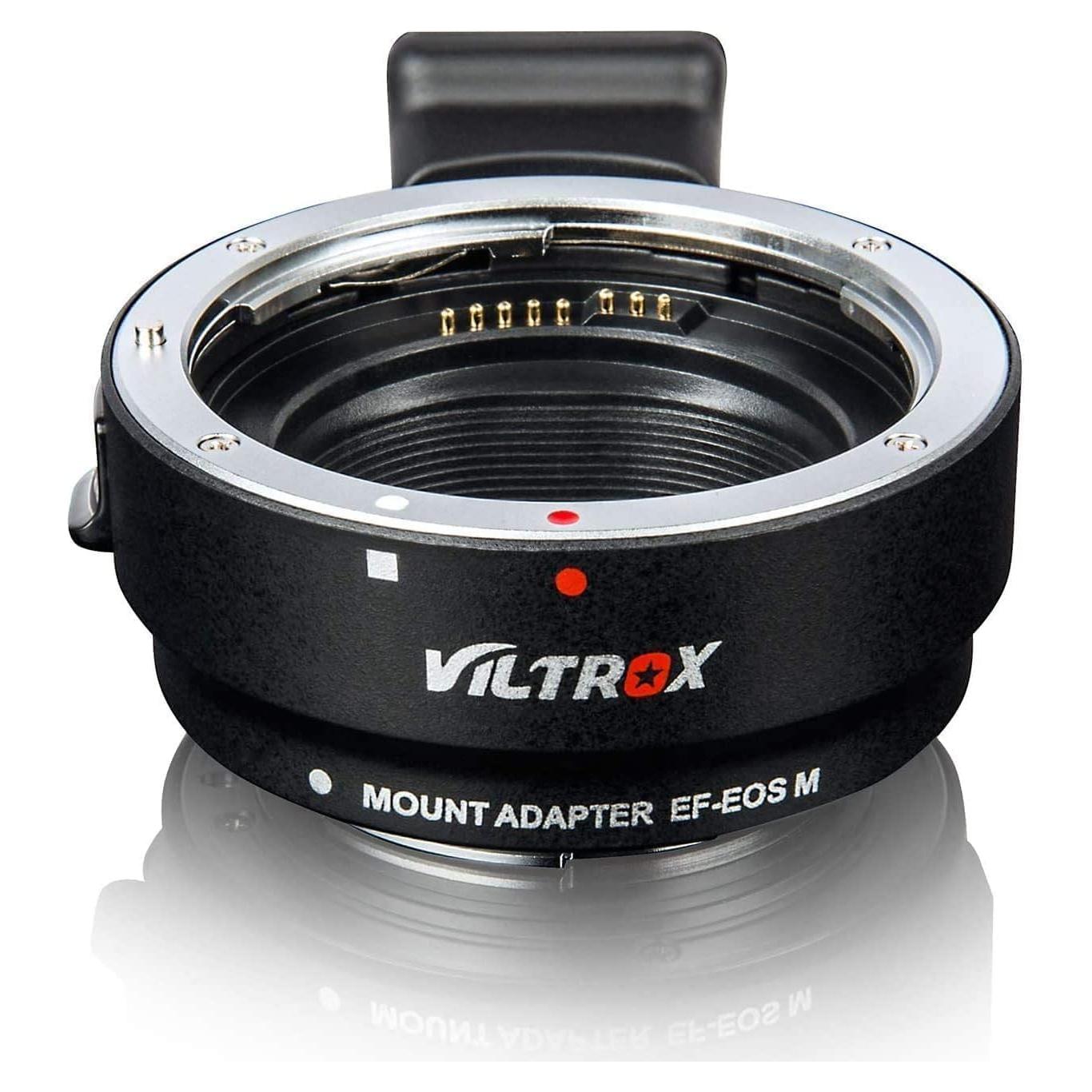 Adaptador de Montura VILTROX EF-EOS M para Lentes Canon EF/EF-S