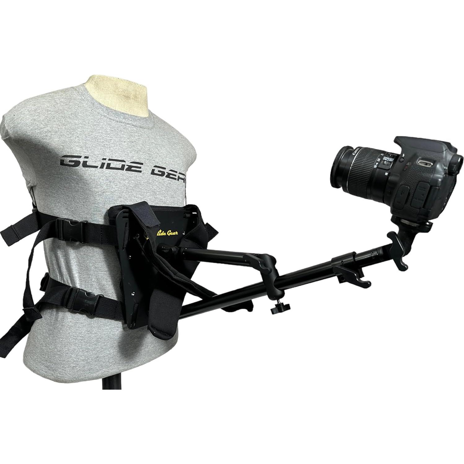 Glide Gear SNC 100 Snorricam Rig para DSLR y Smartphone - 0.91m