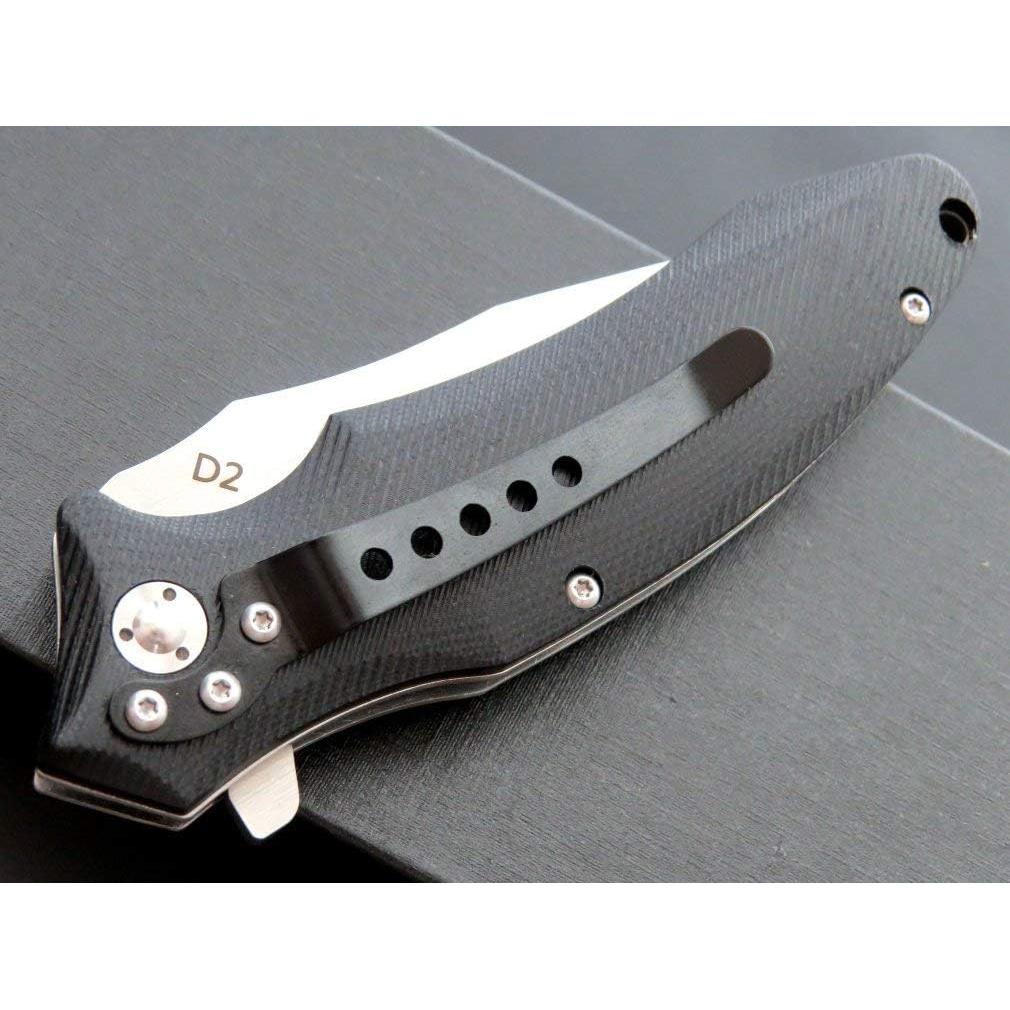 Cuchillo Plegable Eafengrow EF339 Hoja D2 Mango G10 20.3 cm