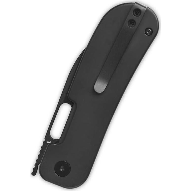 Cuchillo Plegable QSP Variant PE Titanio Negro 7.62cm