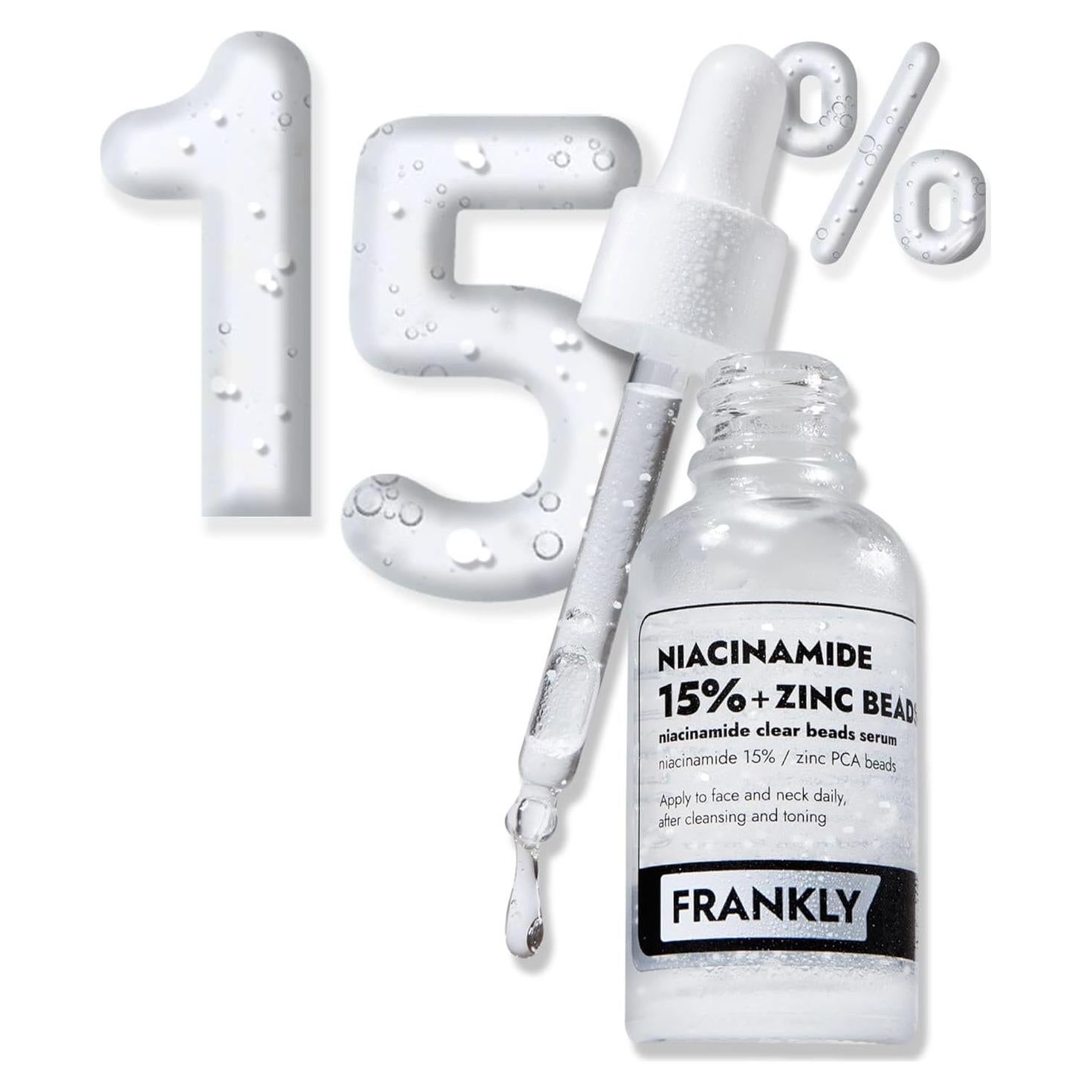 Suero Niacinamida 15% + Zinc Frankly 30 ml - Control Acné y Poros