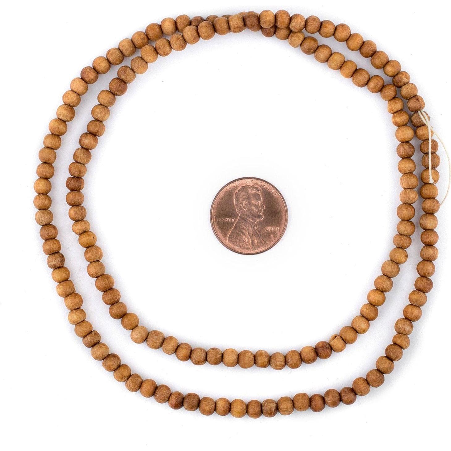 Cuentas de Sándalo 4 mm The Bead Chest - Meditación y Yoga