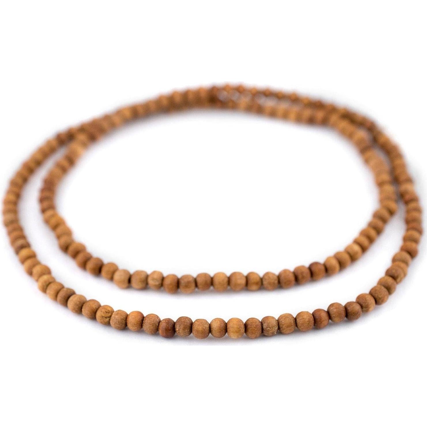 Cuentas de Sándalo 4 mm The Bead Chest - Meditación y Yoga