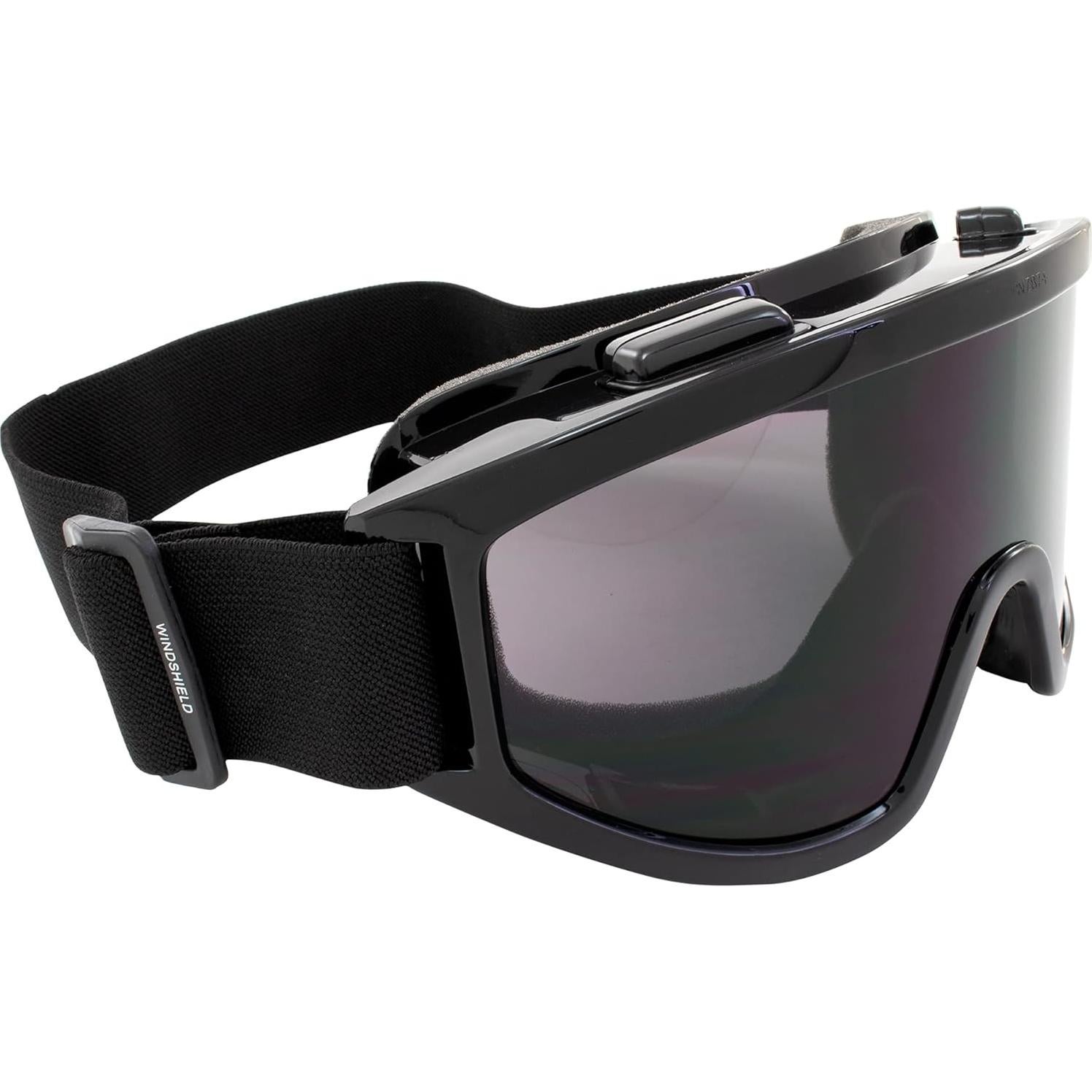 Gafas de Motocicleta Global Vision Windshield - Negro