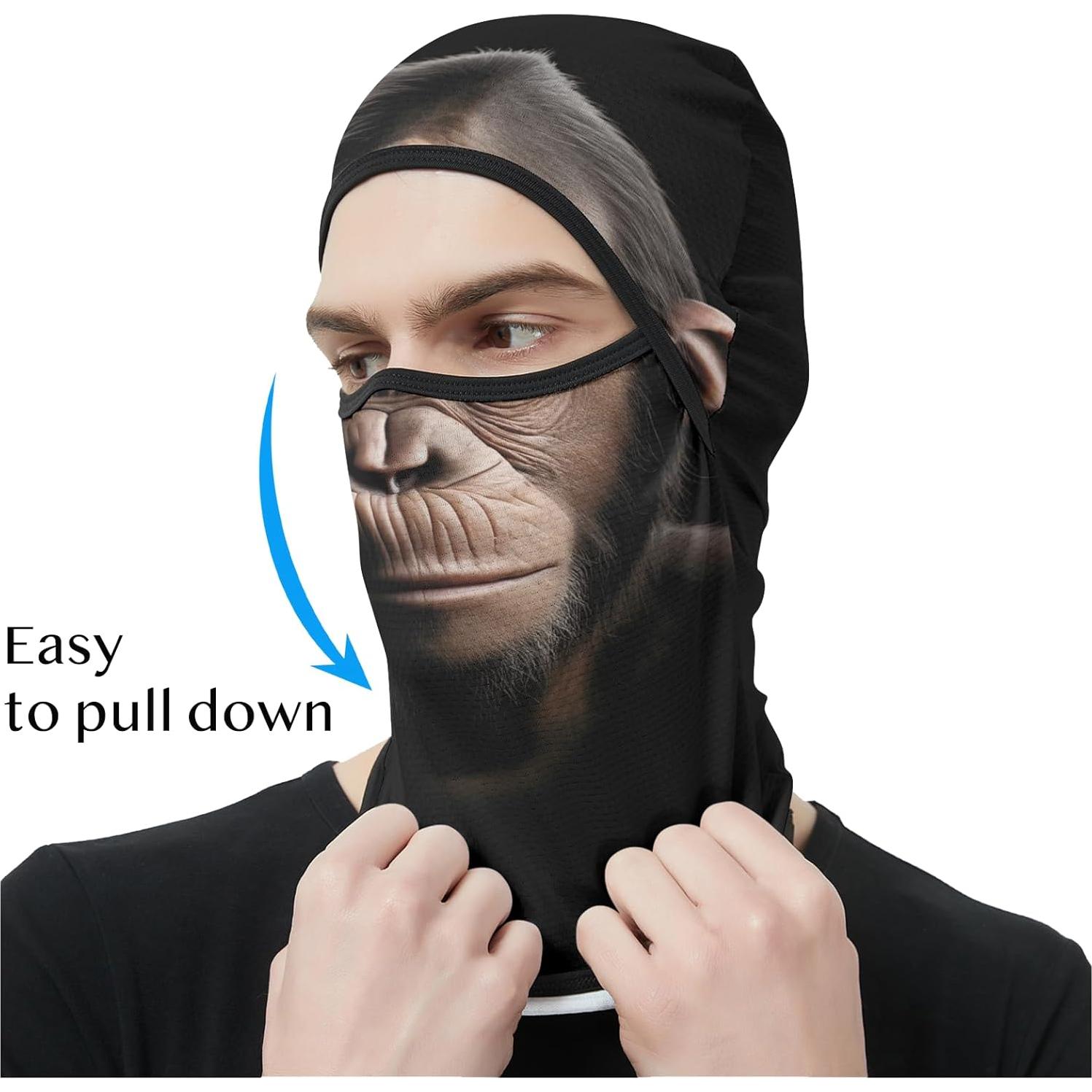 Máscara Facial Balaclava Obacle UPF 50% para Hombres y Mujeres