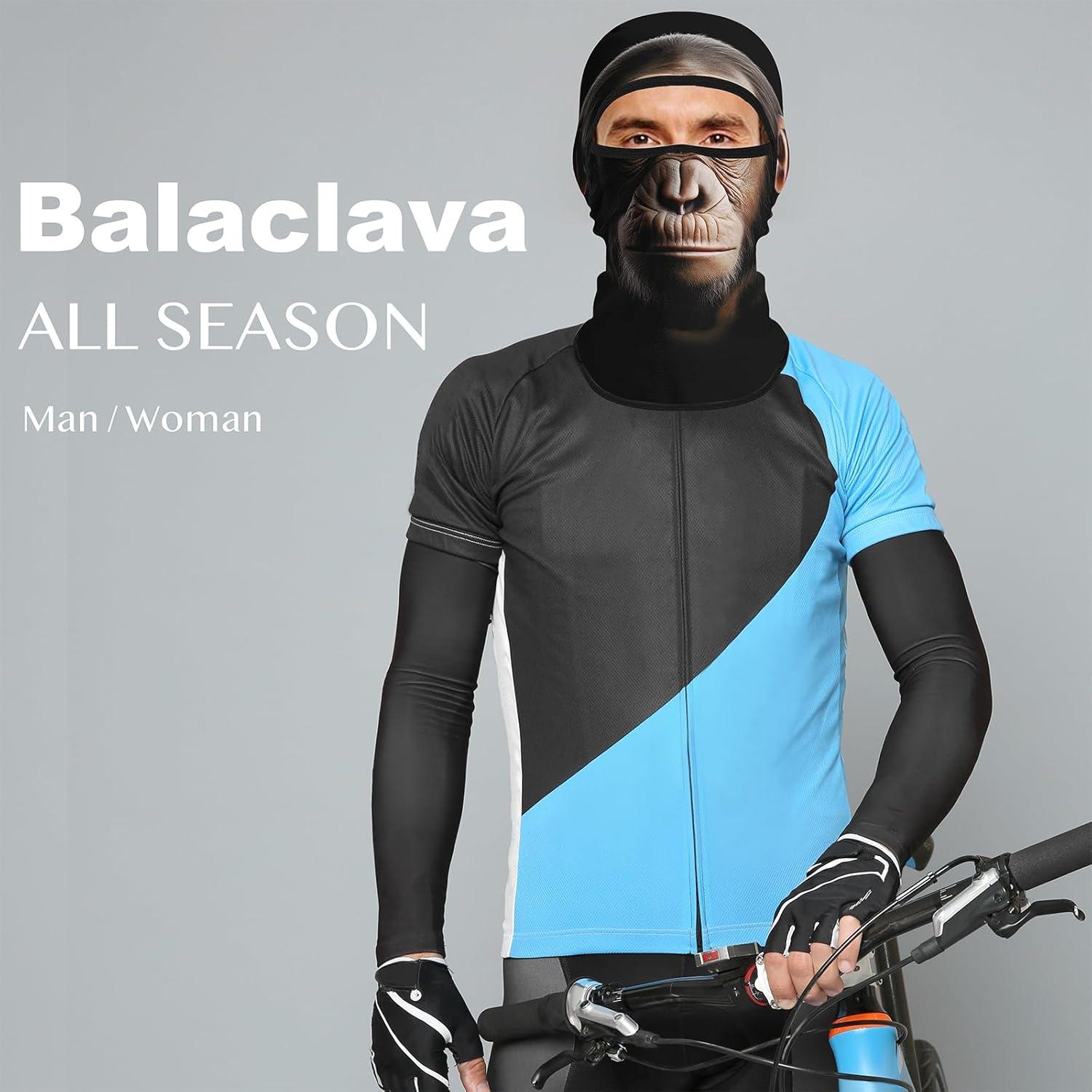 Máscara Facial Balaclava Obacle UPF 50% para Hombres y Mujeres