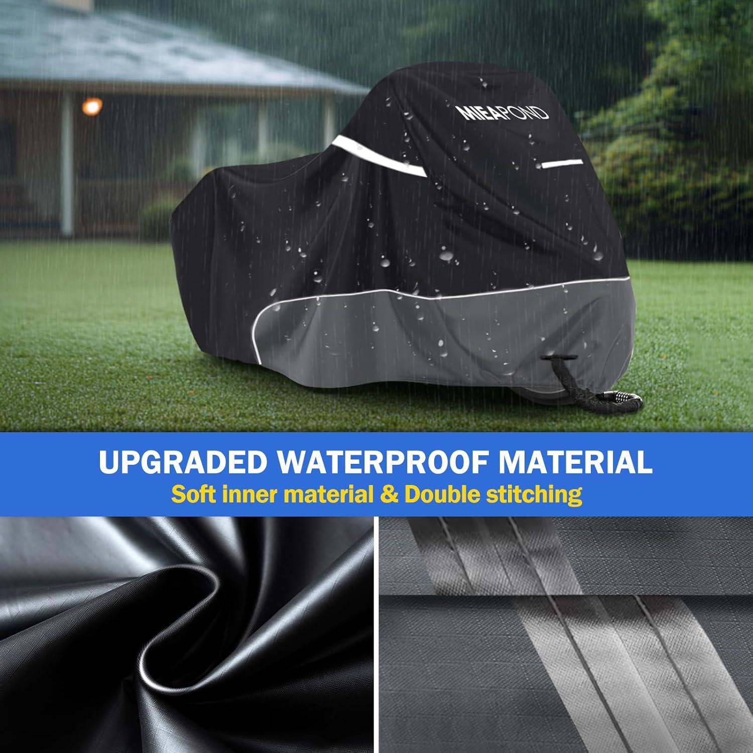 Funda de motocicleta impermeable Mieapond para Harley Sportster