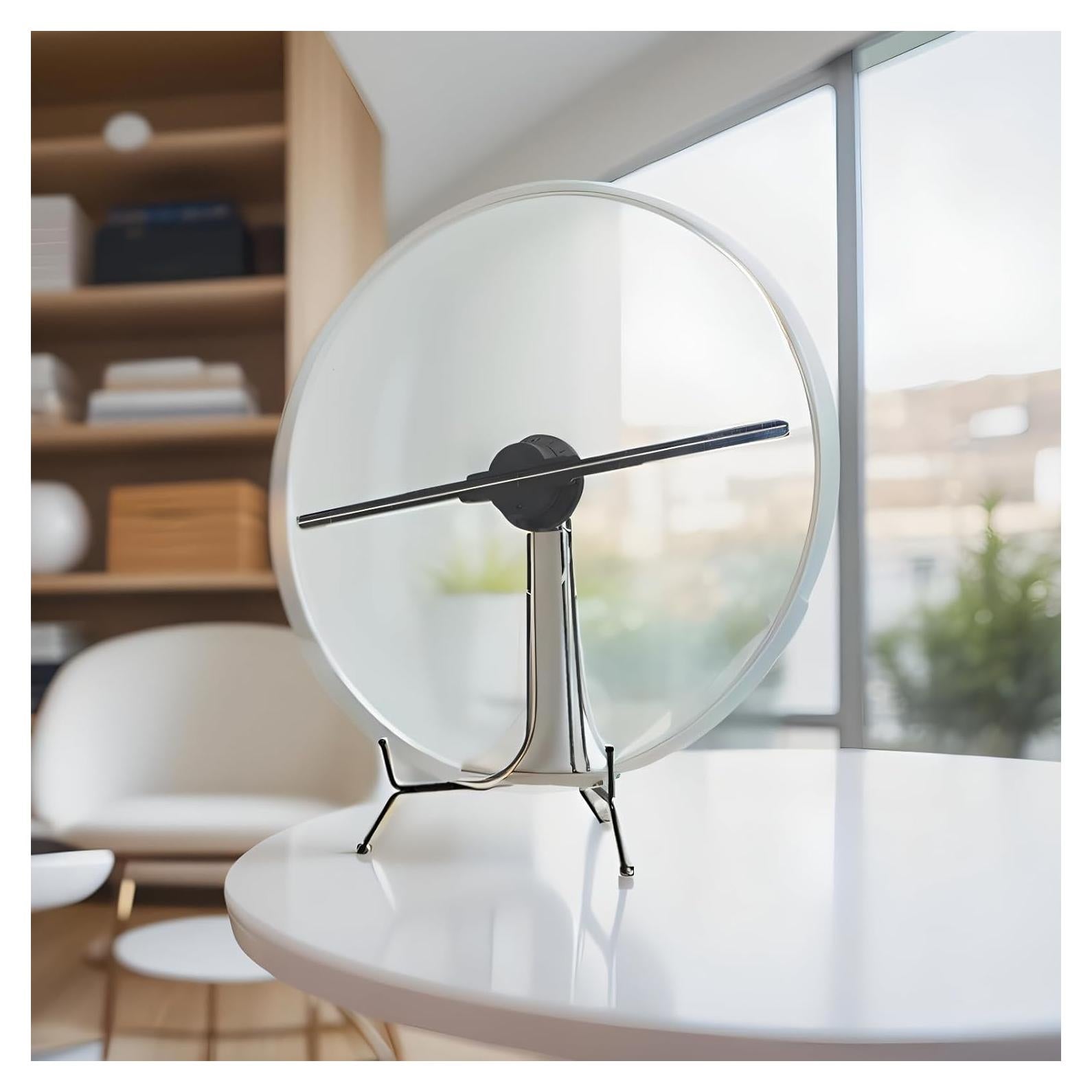 Ventilador Holográfico 3D Missyou 45CM con Control Remoto