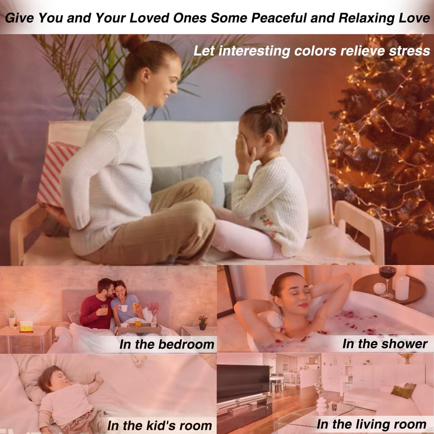 Proyector de Luz de Agua Baibaiba - Lámpara Oceánica 16 Modos