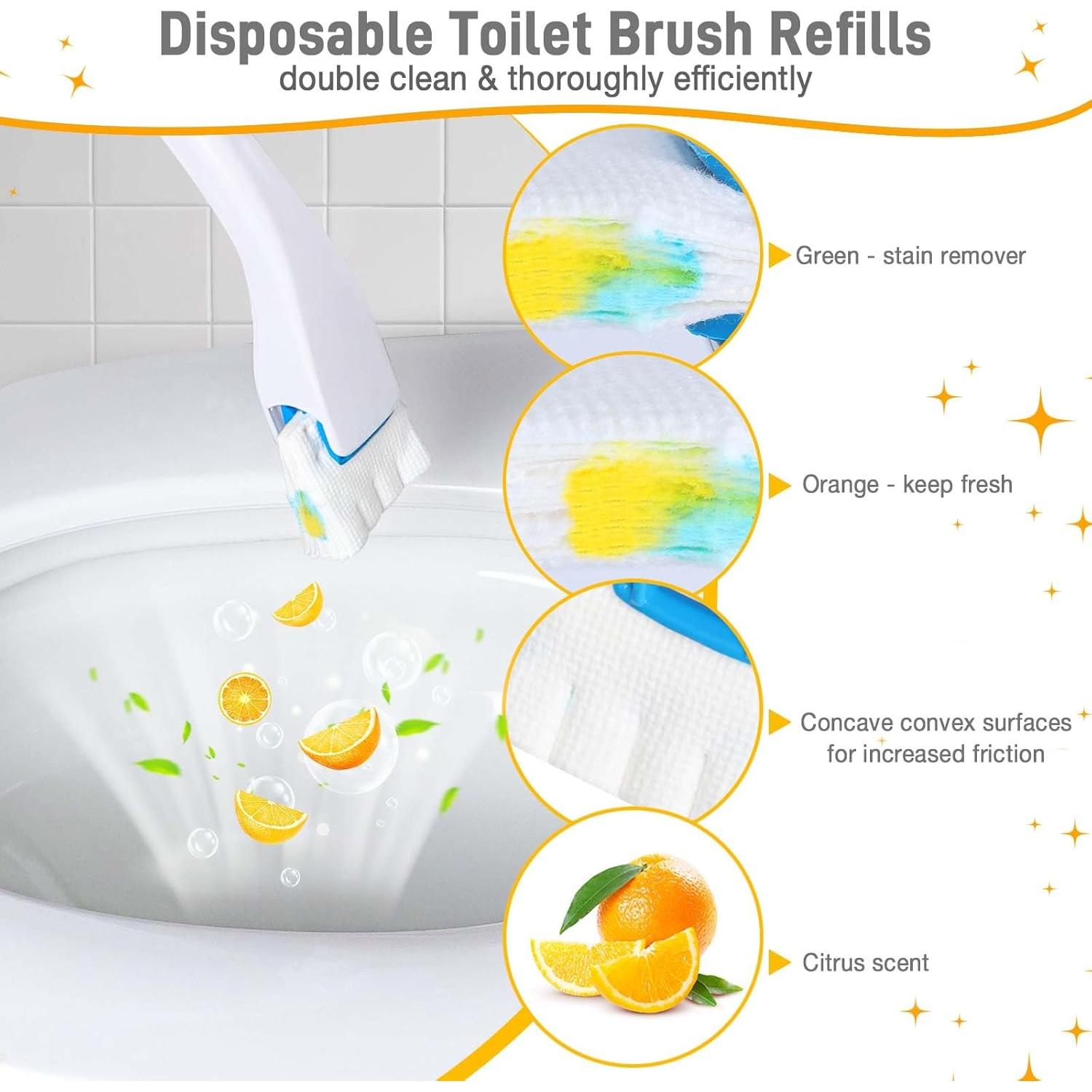 Recargas de Limpiador de Inodoro CARZEXSUC 48 Unidades Aroma Cítrico