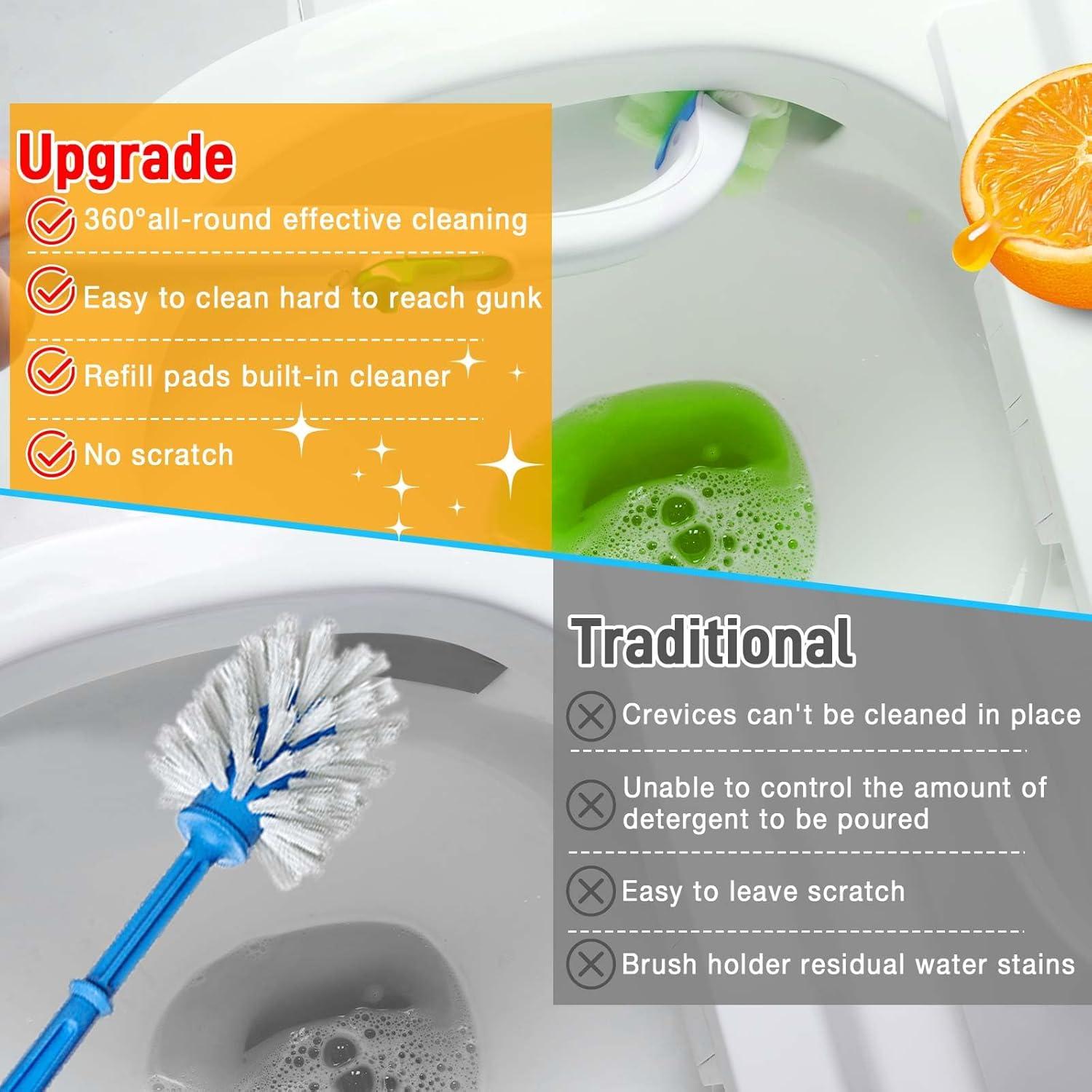 Recargas de Limpiador de Inodoro CARZEXSUC 48 Unidades Aroma Cítrico