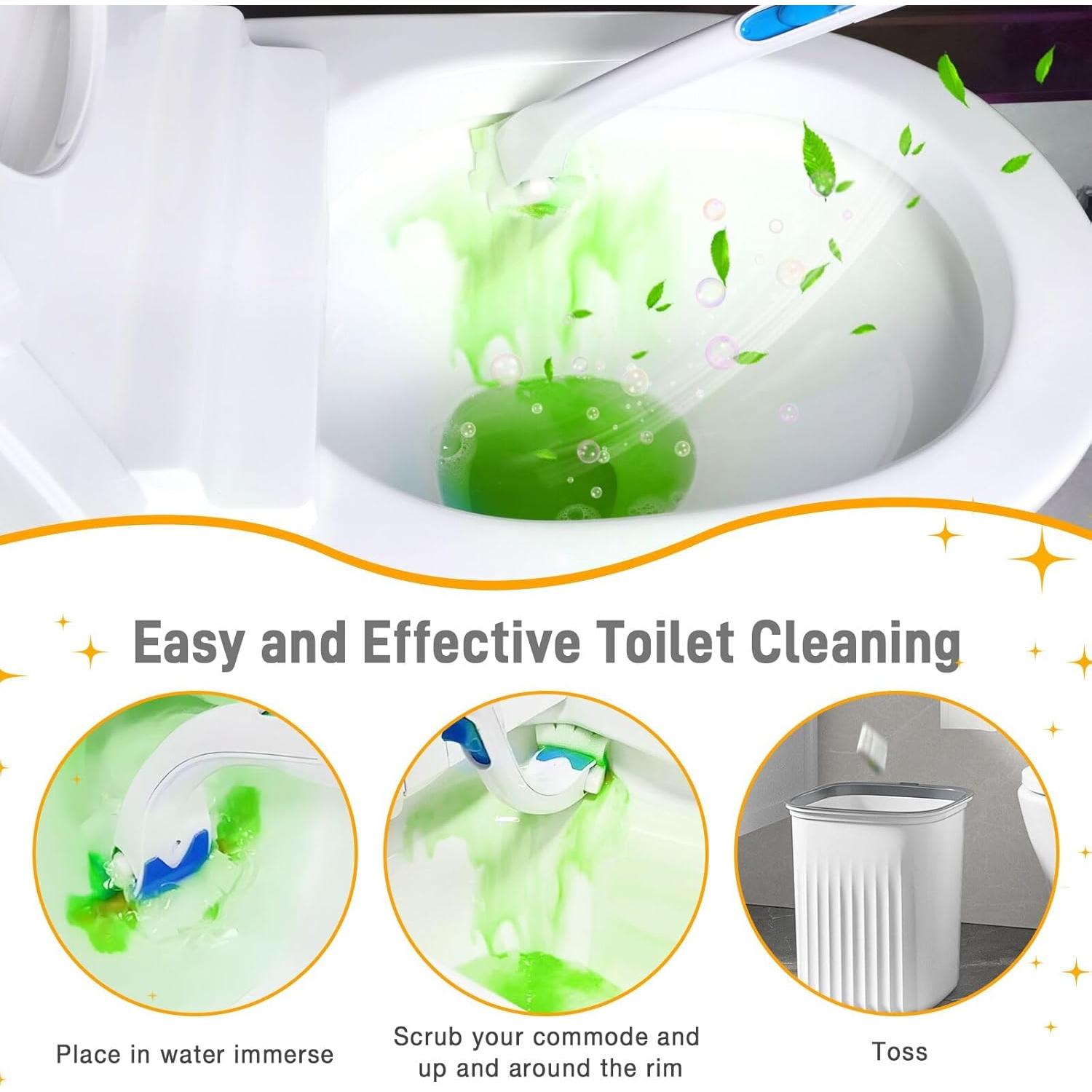 Recargas de Limpiador de Inodoro CARZEXSUC 48 Unidades Aroma Cítrico