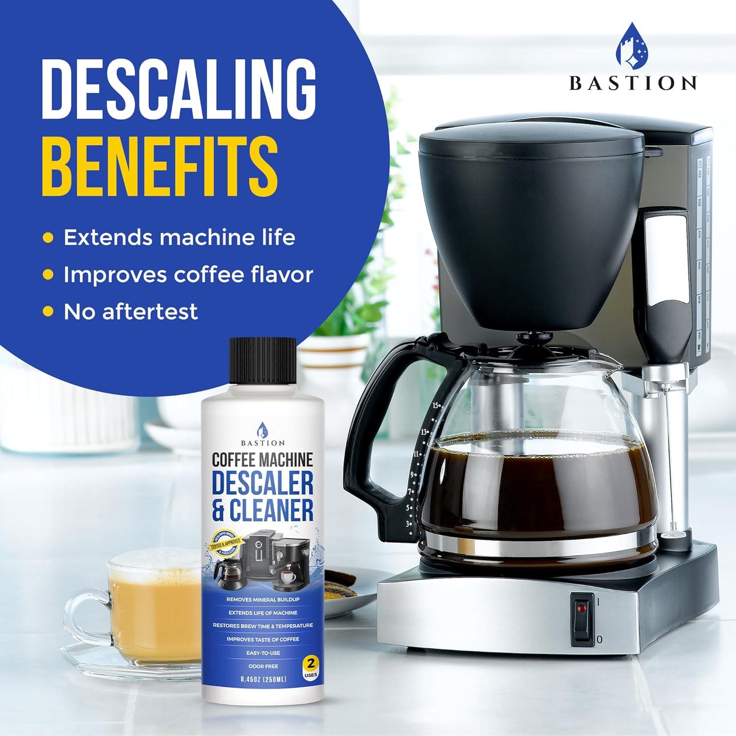 Desincrustante Líquido Bastion 236.59 ml para Cafeteras