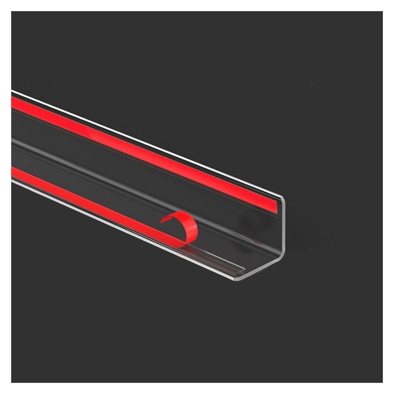 Protector de Esquina de Pared Transparente Apoctsddo 2 PCS 4 cm