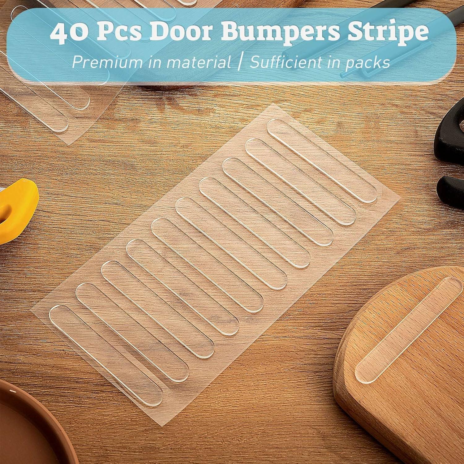 Bumpers Adhesivos Transparentes WhistenFla 40 Unidades Silicona