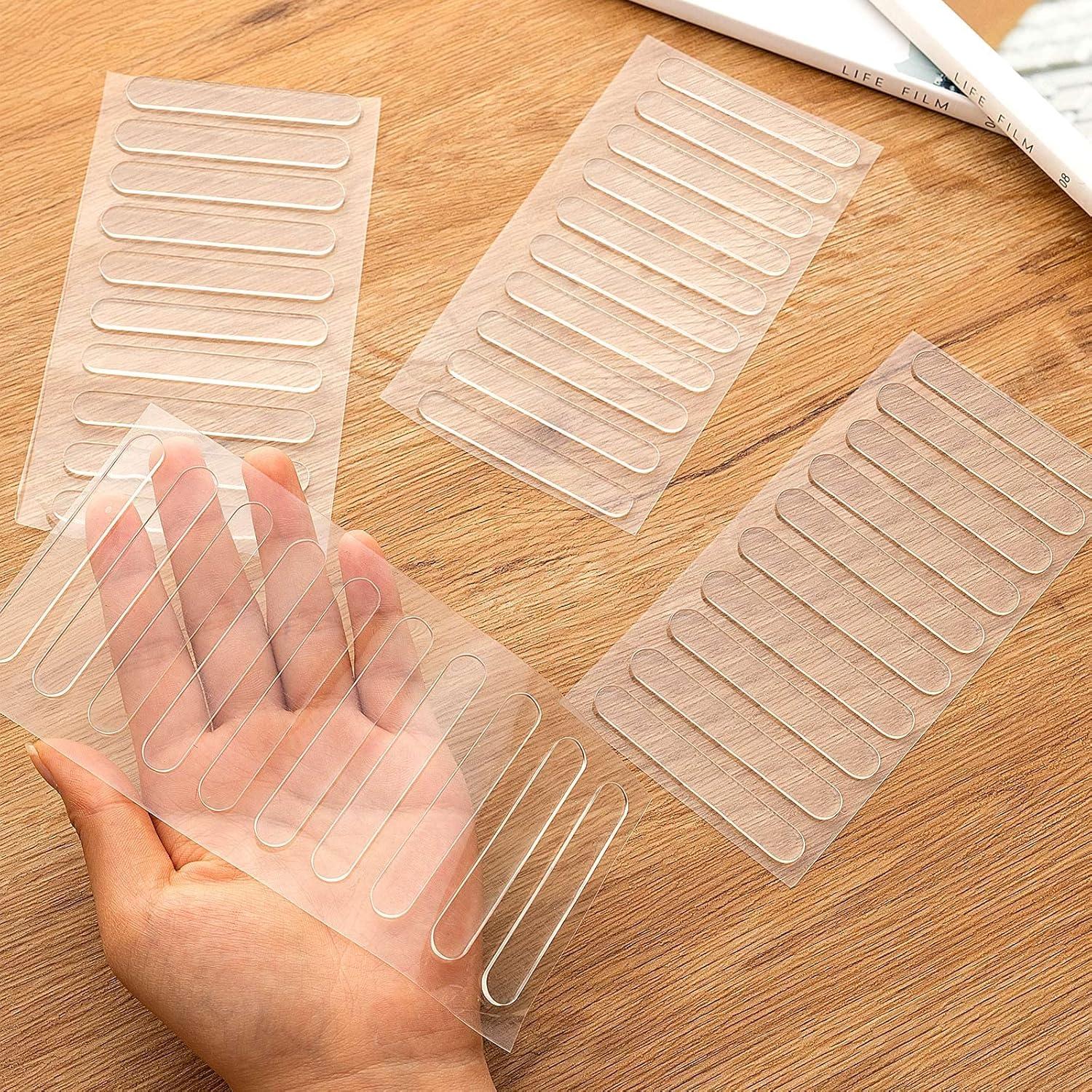 Bumpers Adhesivos Transparentes WhistenFla 40 Unidades Silicona