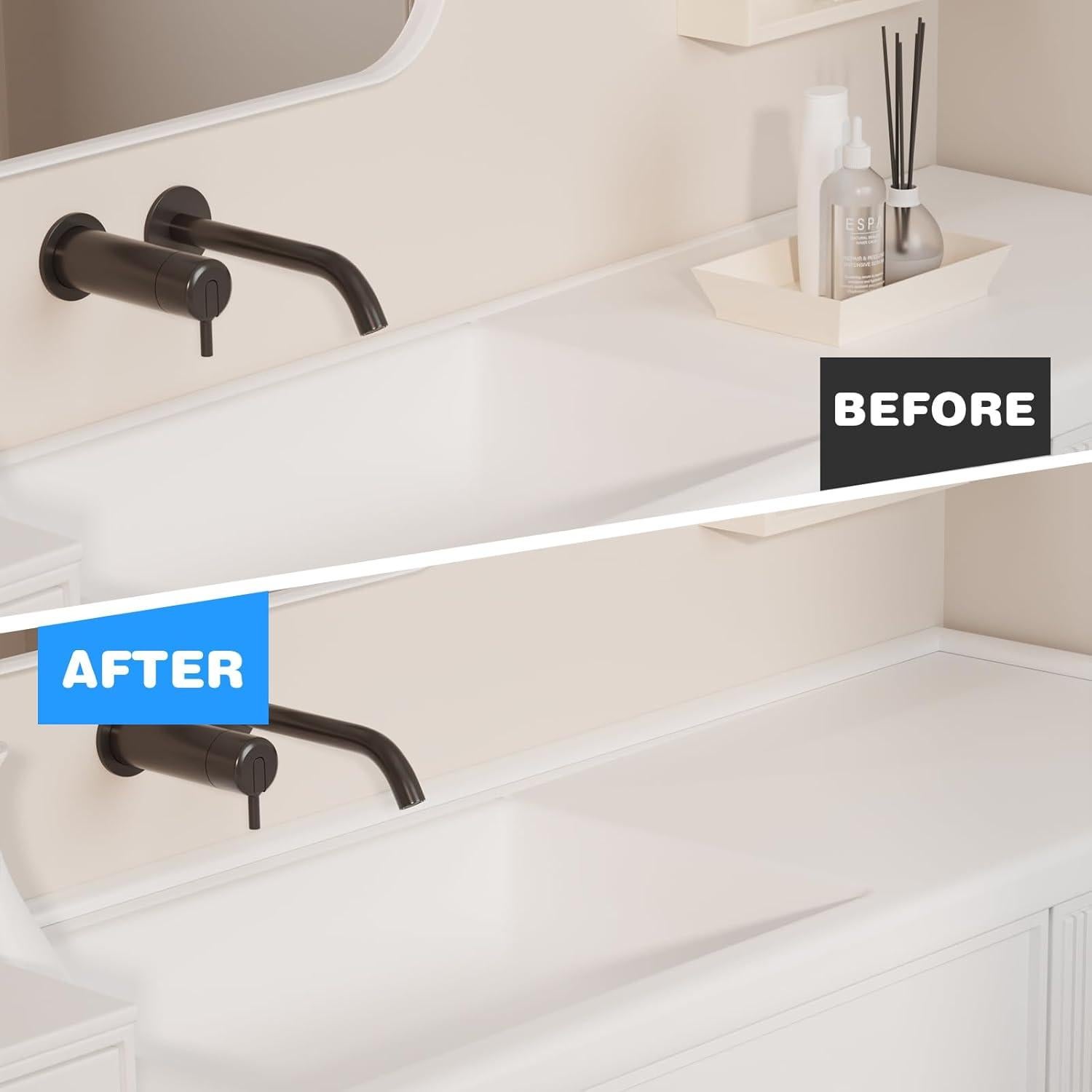 Moldura Cuarterona Flexible Ahua Walsong 99 cm Negro