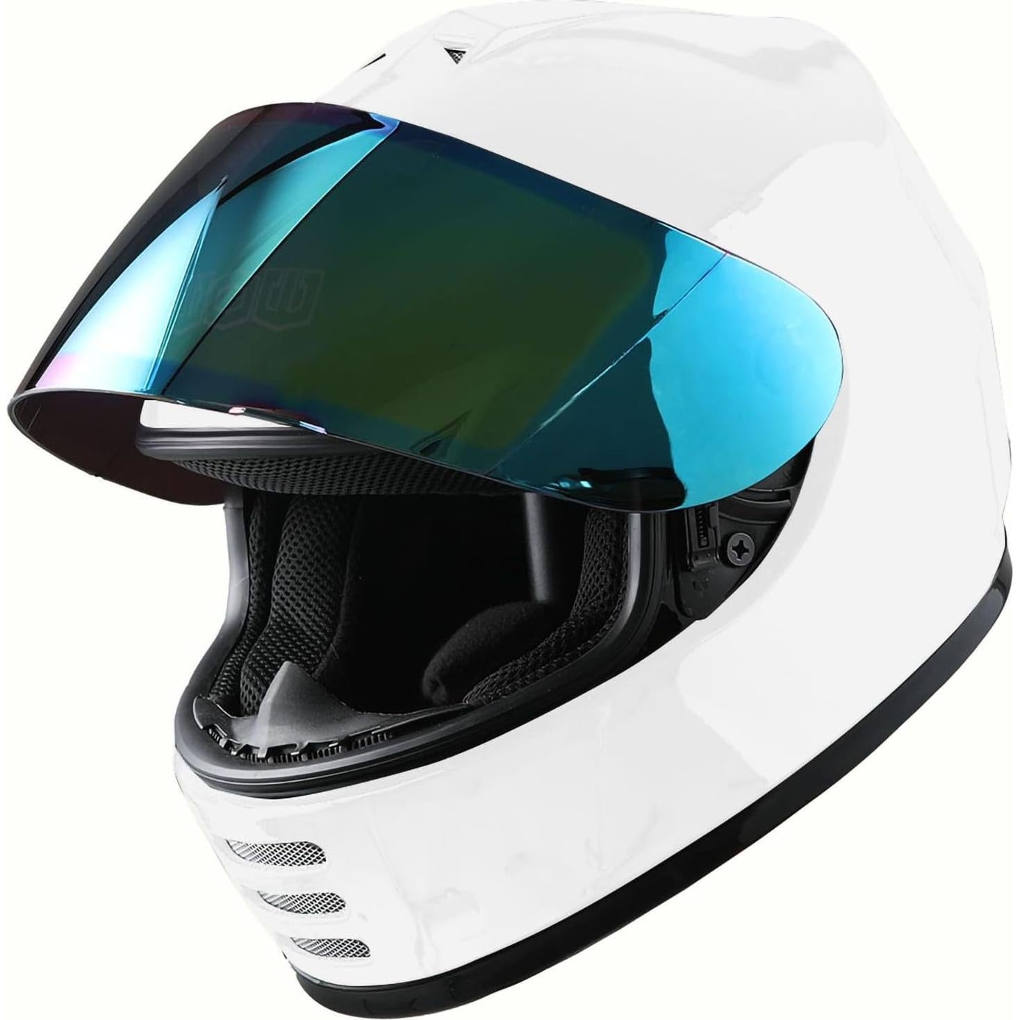 Casco de Motocicleta WOW HKY-B15 para Jóvenes + Guantes MX