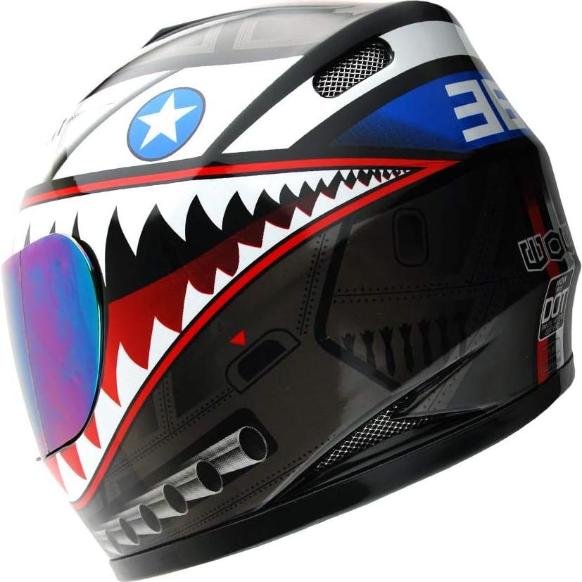 Casco Infantil WOW HKY-B15 + Guantes MX + Talla S 49-50 CM