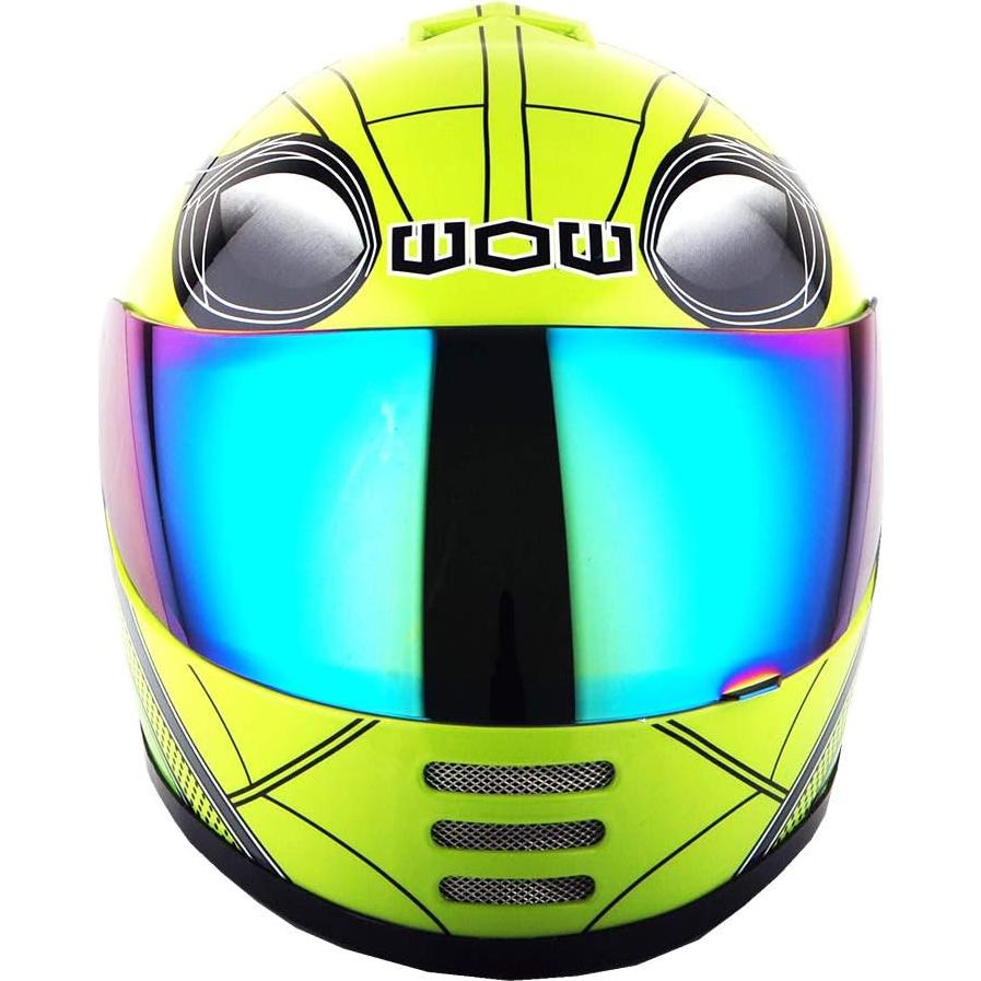 Casco Infantil WOW HKY-B15 + Guantes MX + Talla S