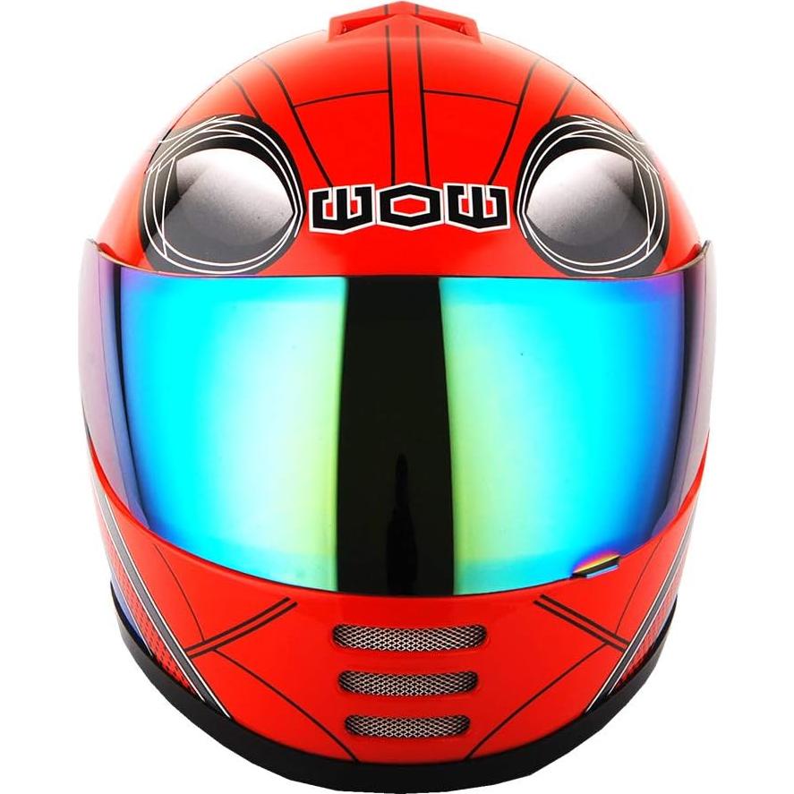 Casco Integral WOW HKY-B15 para Jóvenes + Guantes MX