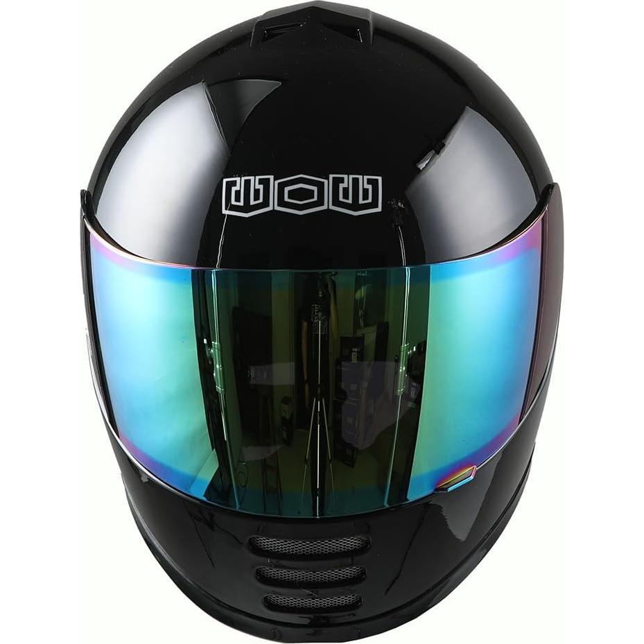 Casco Infantil WOW HKY-B15 + Guantes MX + S 49-50 CM