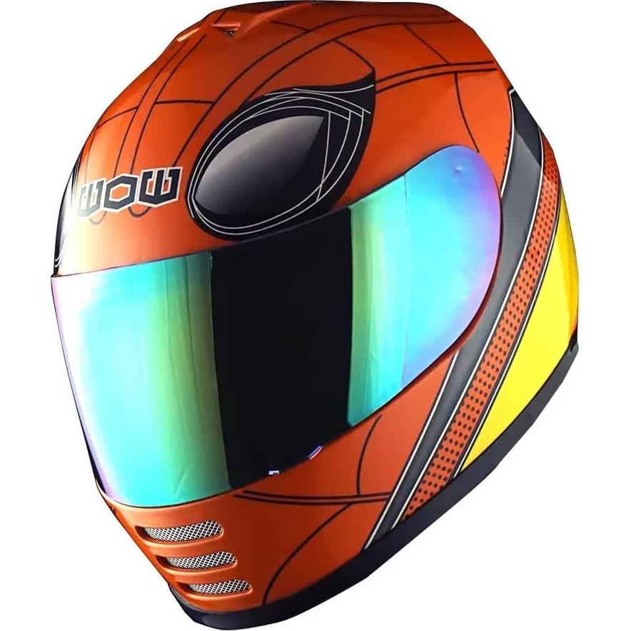 Casco Infantil WOW HKY-B15 + Guantes MX + Talla S