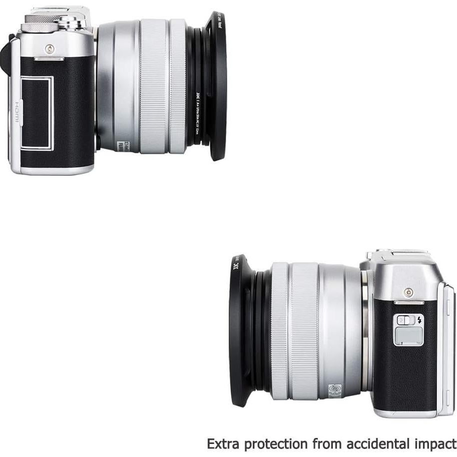 Tapa de lente de 52 mm para Fujifilm Fujinon XC 15-45 mm